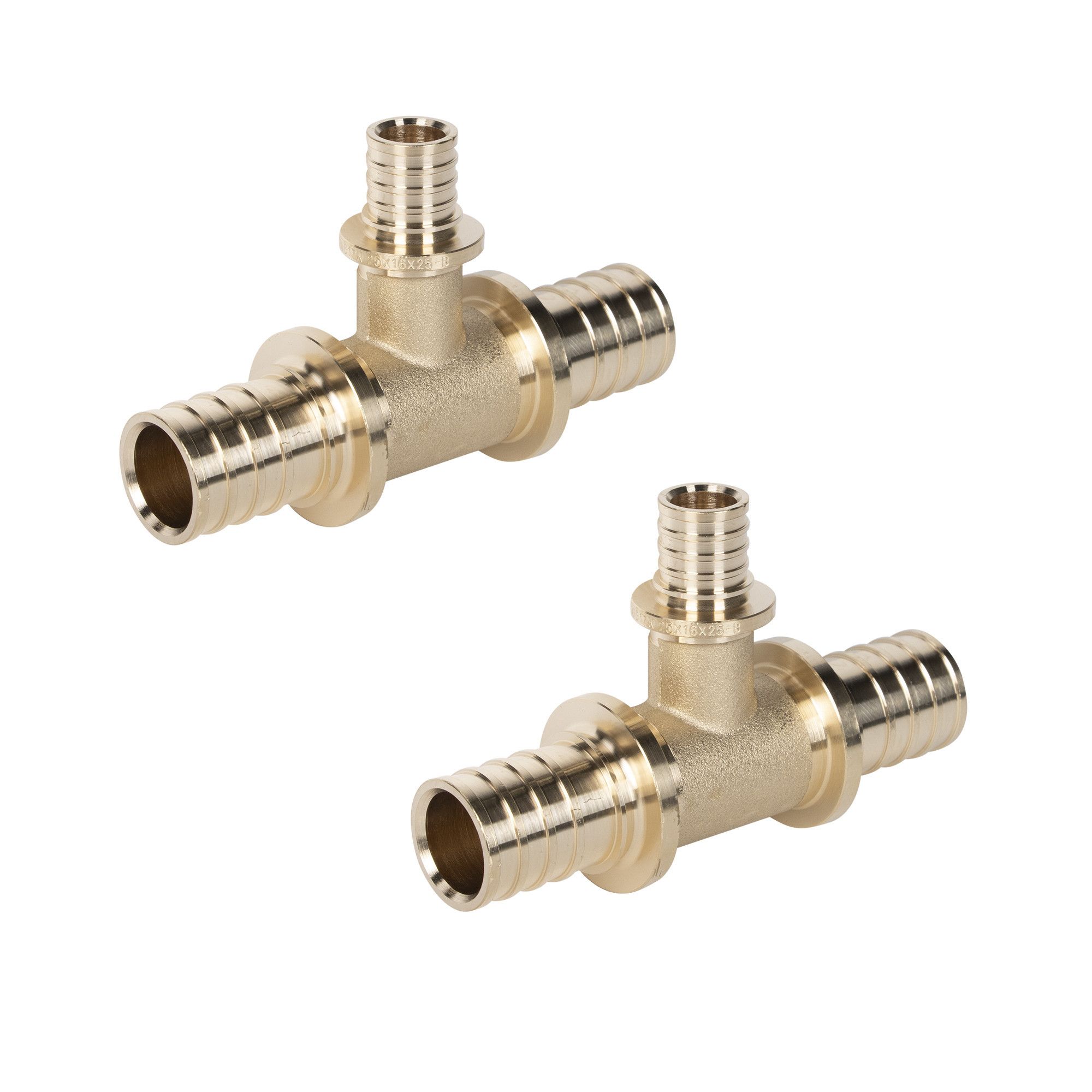 Тройник аксиальный переходной Royal Thermo 25x16x25 мм упаковка 2 шт RTFAL1634u