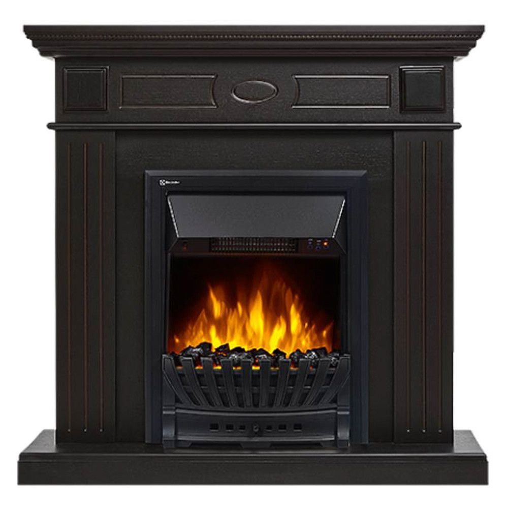 Каминокомплект: Очаг Electrolux Classic EFP/P-1020LS, портал Bianco Classic ч.эм