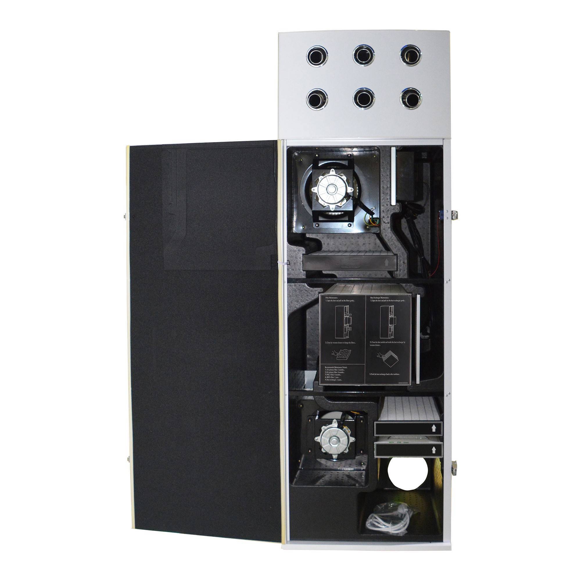 Приточно-вытяжная установка напольная SHUFT Aurora JET-600 inv 1584085