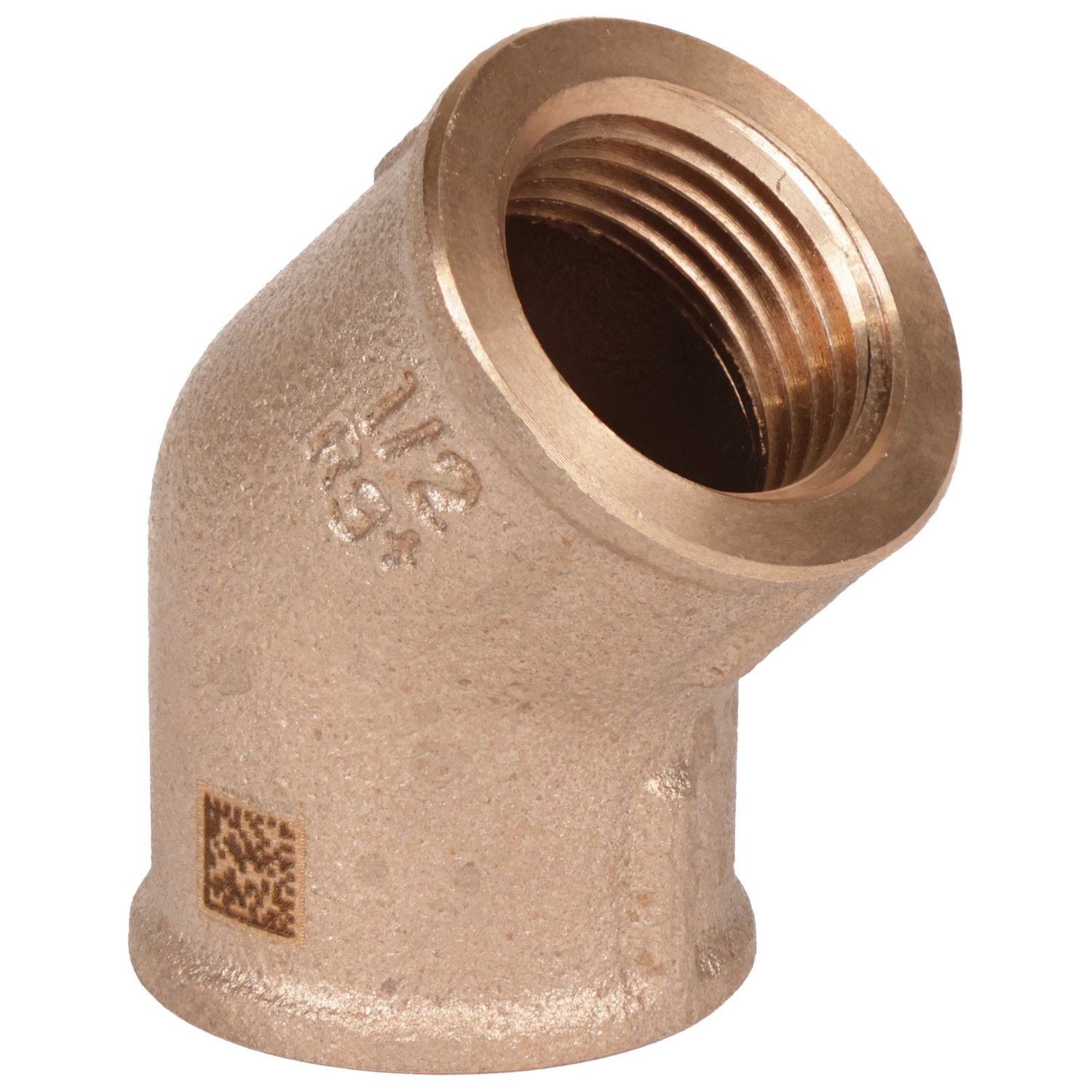 Угольник бронзовый REHAU Aurline 45° Rp1/2 18784041001