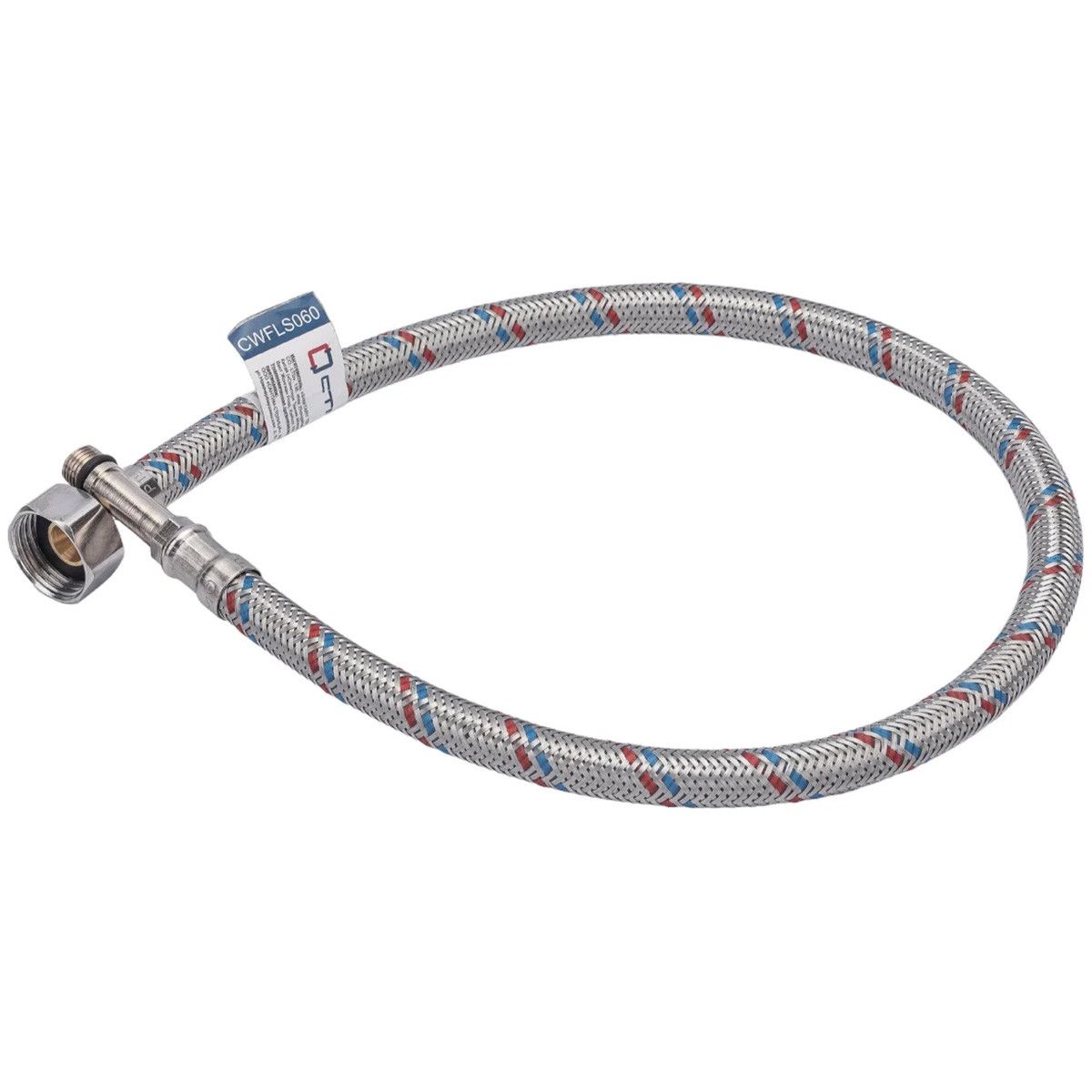 Подводка для смесителя СТМ стальная 1/2xM10 120 см CWFLS120
