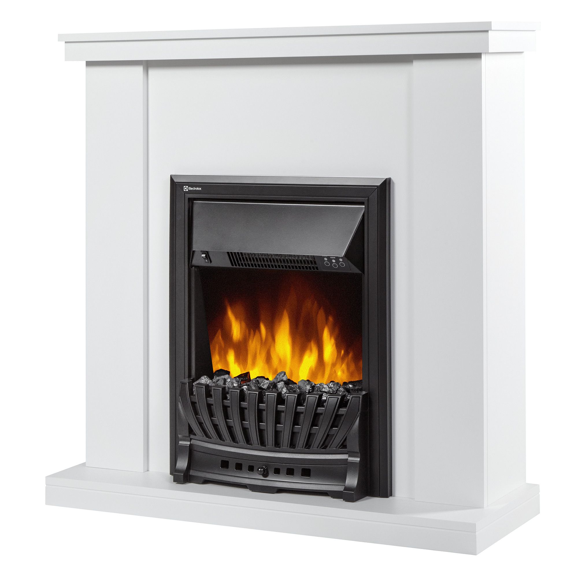 Каминокомплект Firelight: Очаг Classic EFP/P-1020LS, портал Uno Classic белый