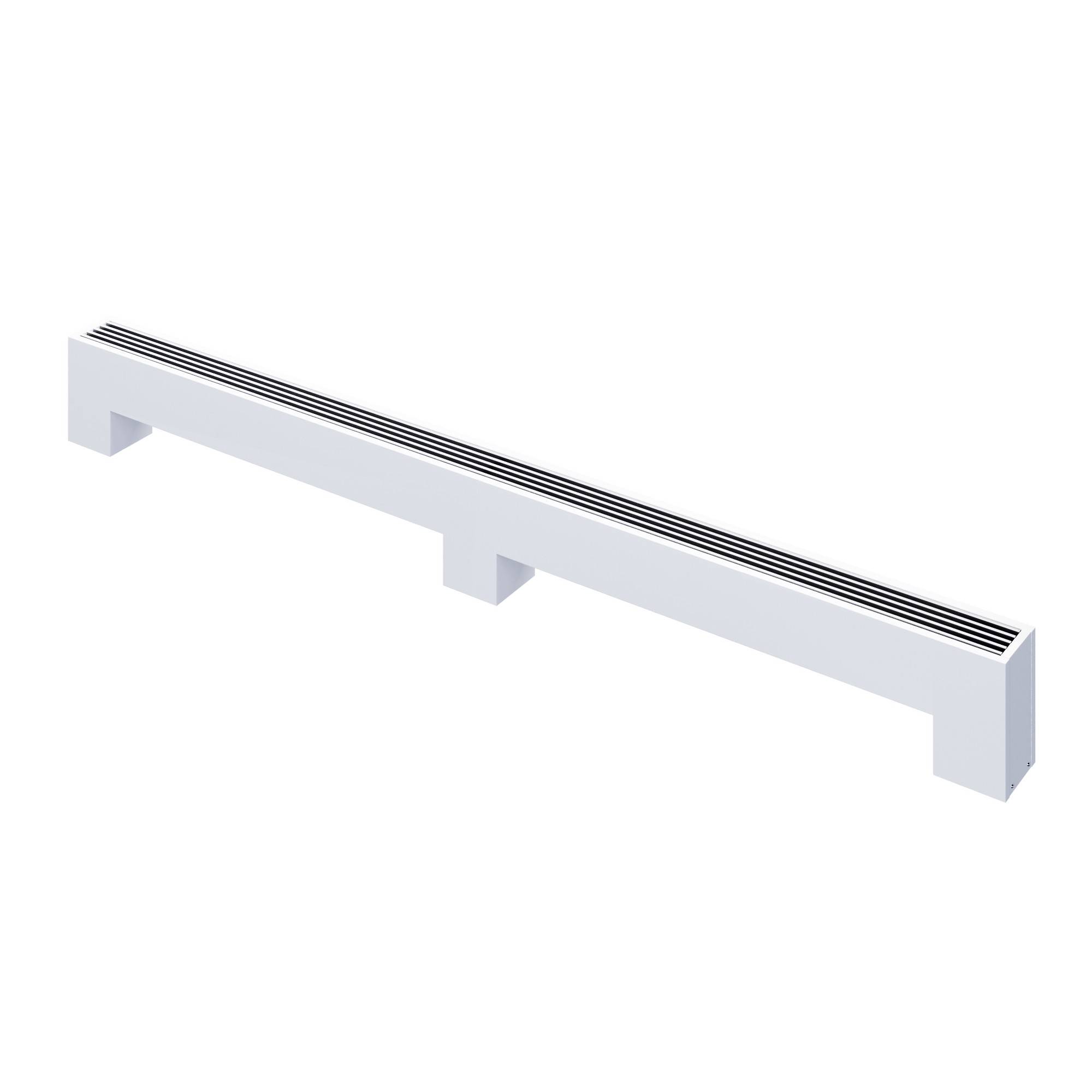 Конвектор напольный Royal Thermo STEP-130/130/2300-2-N-WT-LG-NA 130x130x2300 мм естественная конвекция НС-1608061