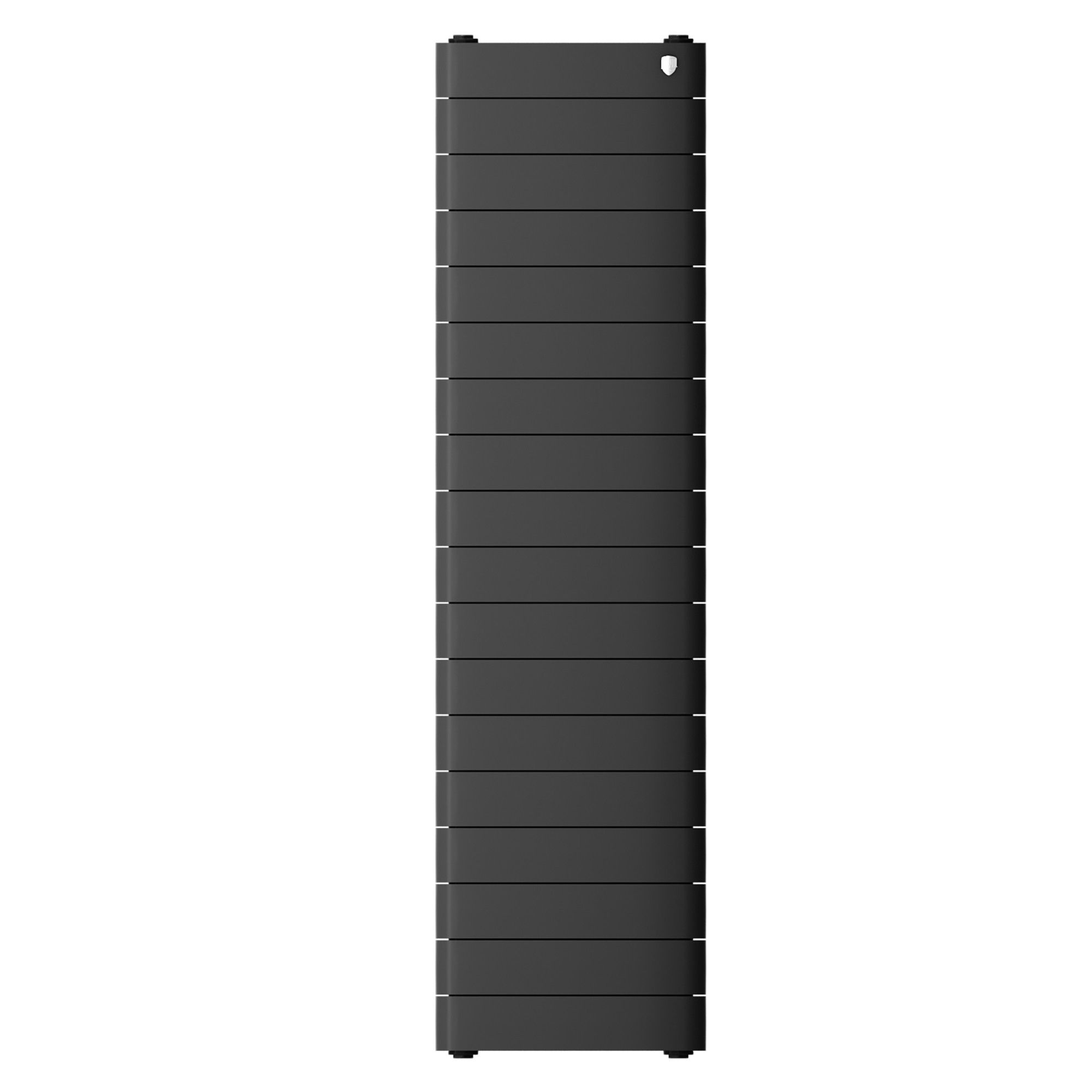 Радиатор биметаллический Royal Thermo Eclipse Tower 300 18 секций чёрный RTETB30018