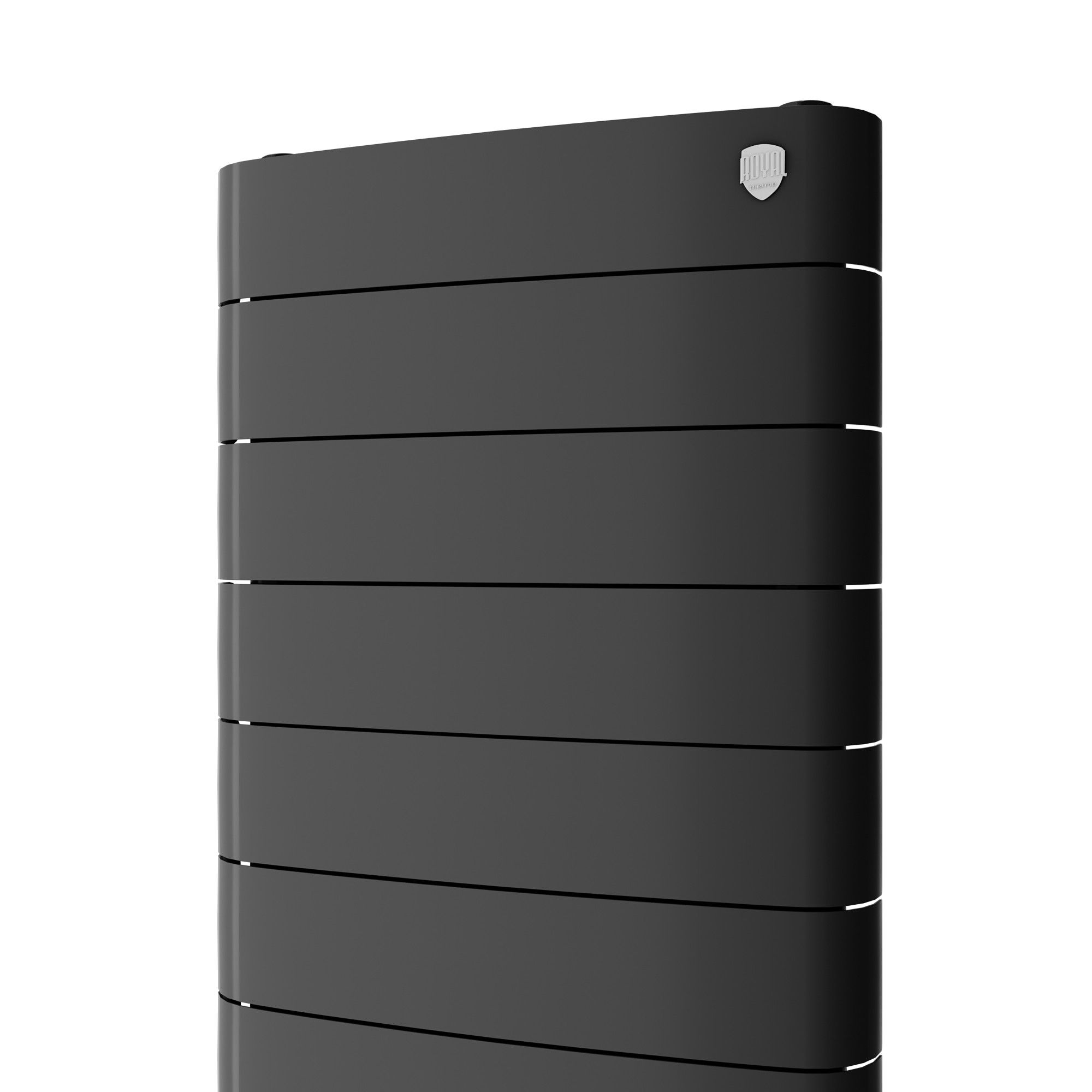 Радиатор биметаллический Royal Thermo Eclipse Tower 300 18 секций чёрный RTETB30018