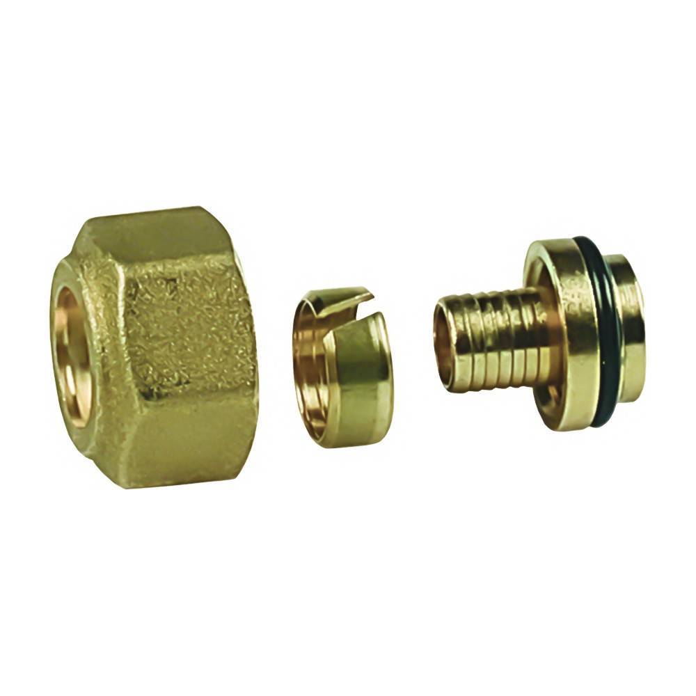 Переходник резьбовой Giacomini Giacoqest 18x1/2 GZ179Y042