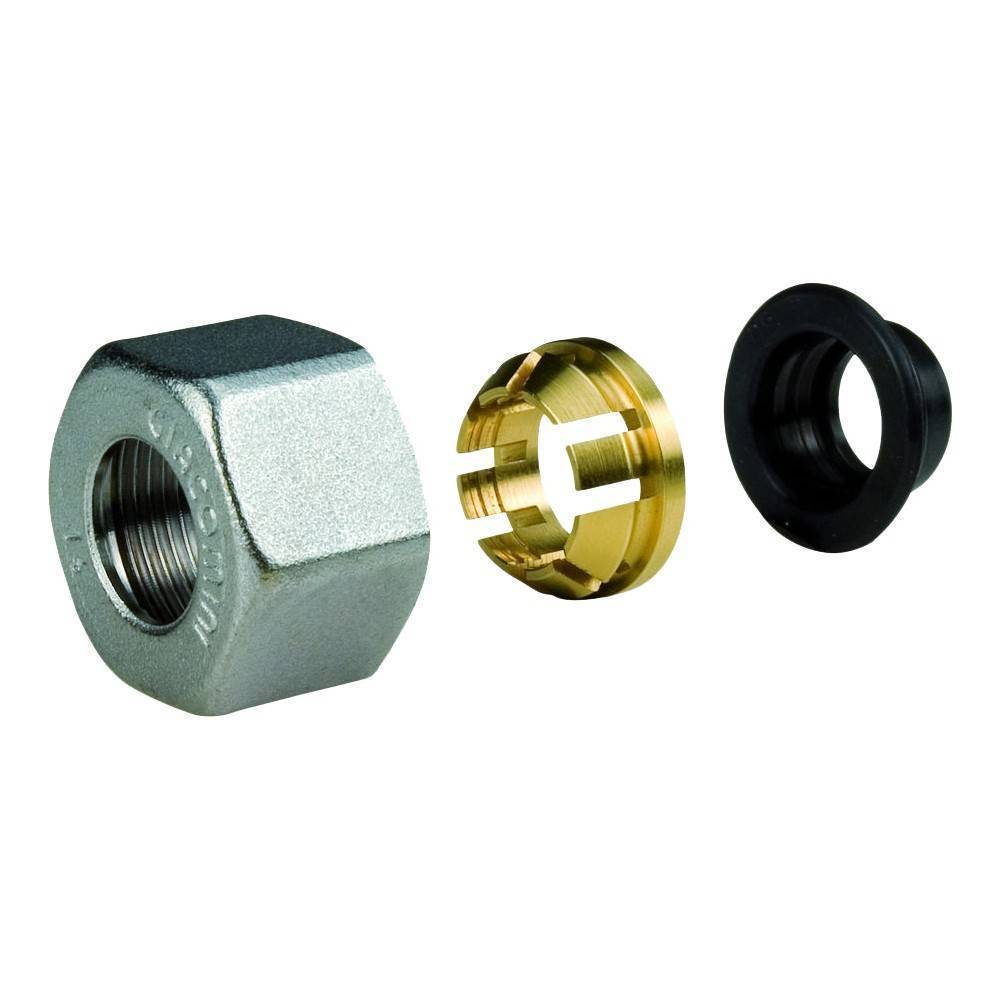 Адаптер Giacomini R178 компактный 16 x 14 мм для медных труб R178CX015