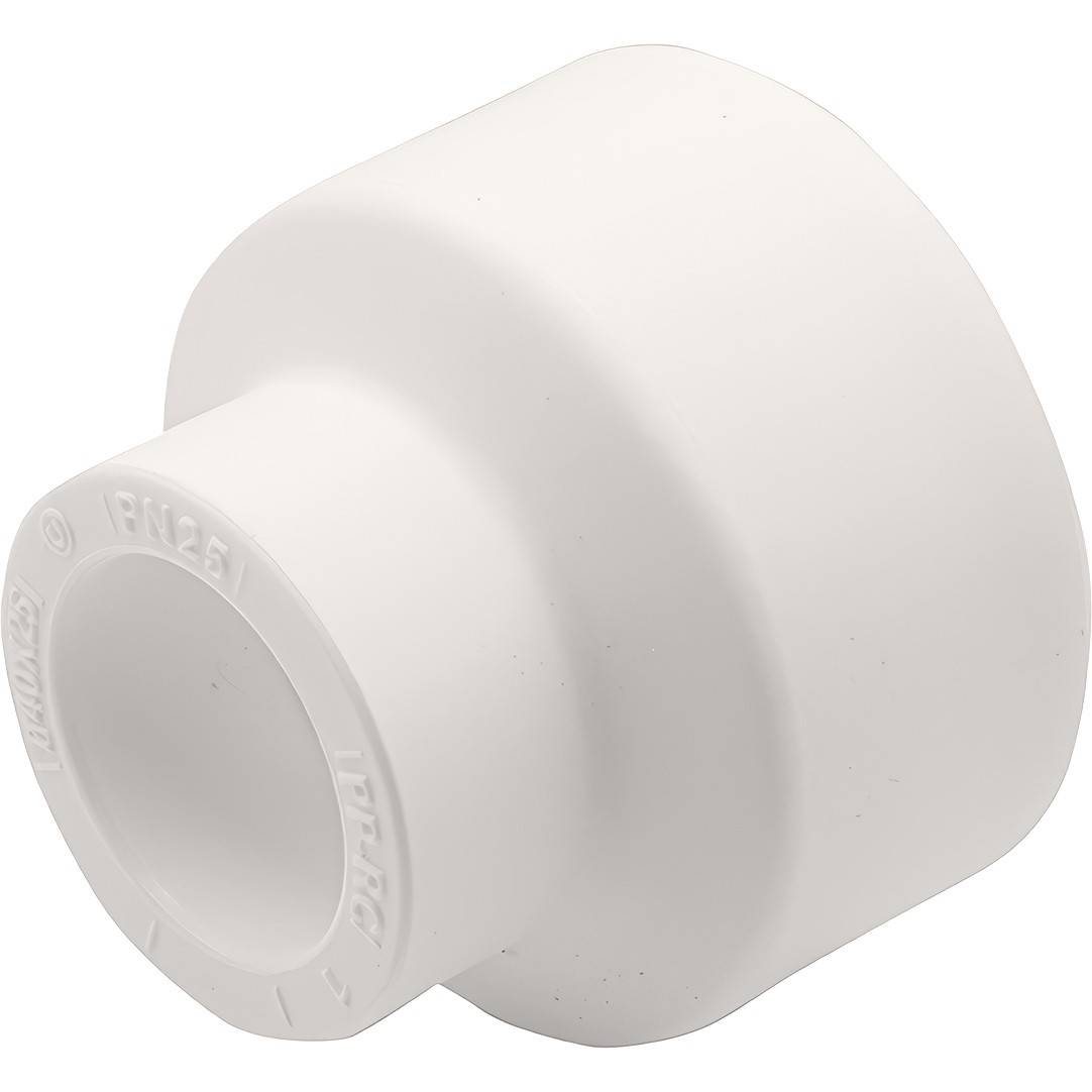 Муфта переходная PP-R Thermolight 40x25 мм белая НС-1620544