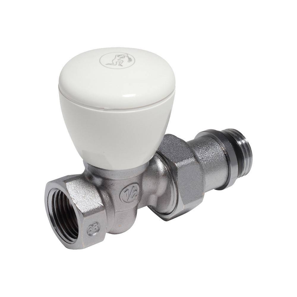 Клапан радиаторный Giacomini R6TG ручной прямой 3/4 R6X034