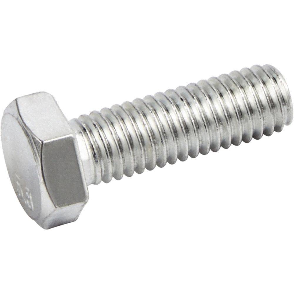 Болт оцинкованный SHUFT DIN 933 M8x40 мм класс прочности 5.8 упаковка 25 кг НС-1434814