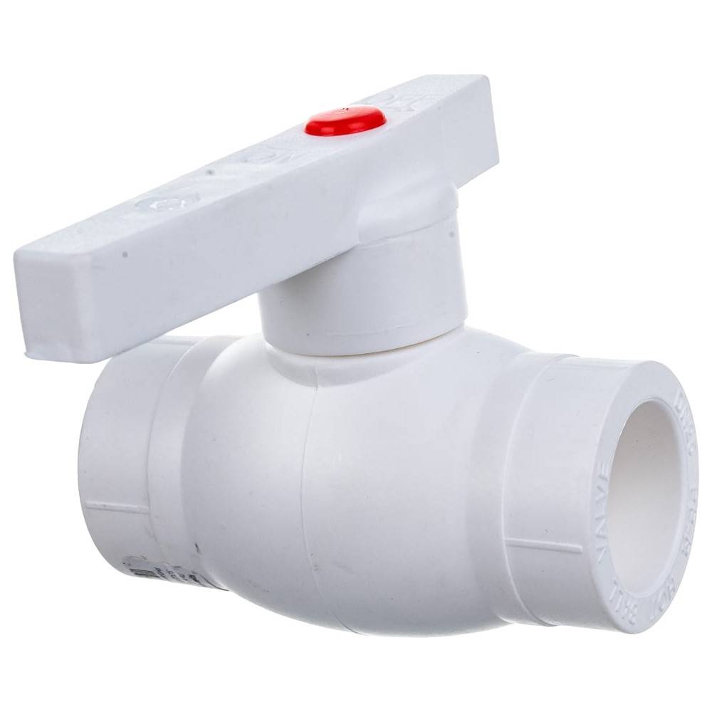 Кран шаровой полипропиленовый Lammin PPR 25 мм белый LM.PPR.BV.25