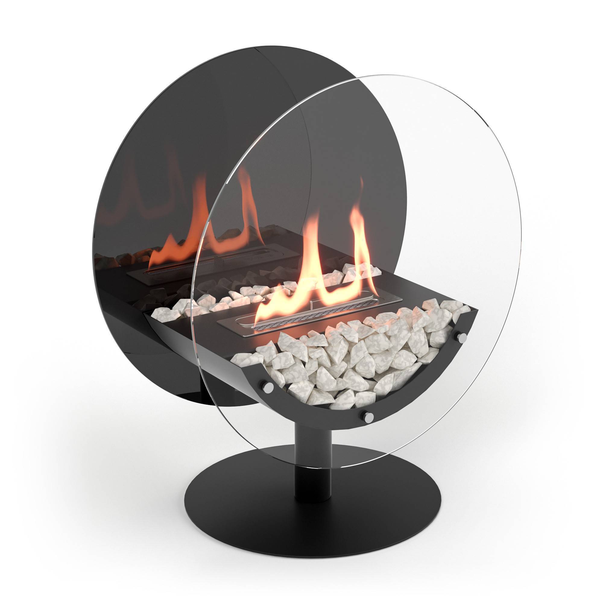 Биокамин напольный Royal Thermo RTBFP-F500ML Mirror Lens