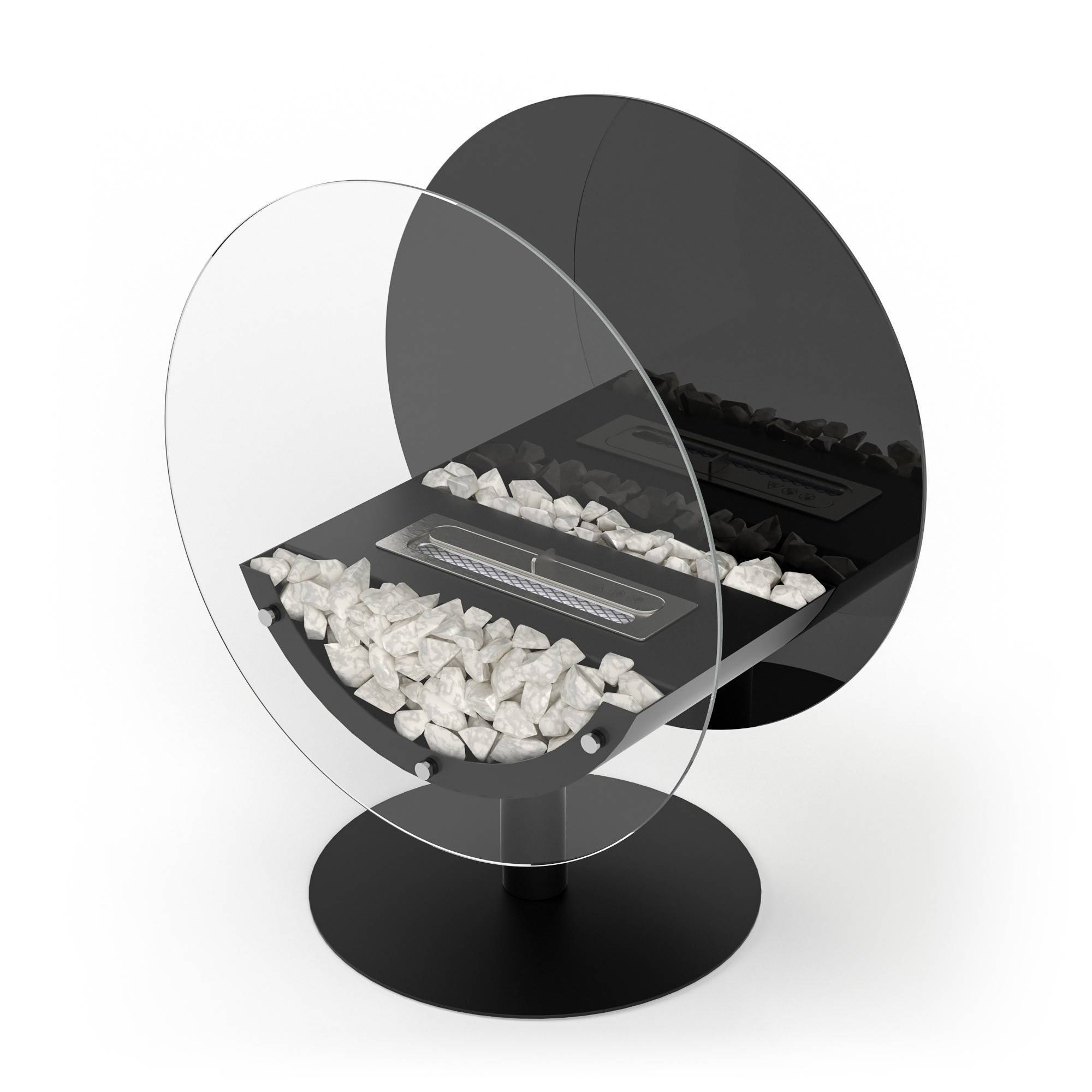 Биокамин напольный Royal Thermo RTBFP-F500ML Mirror Lens