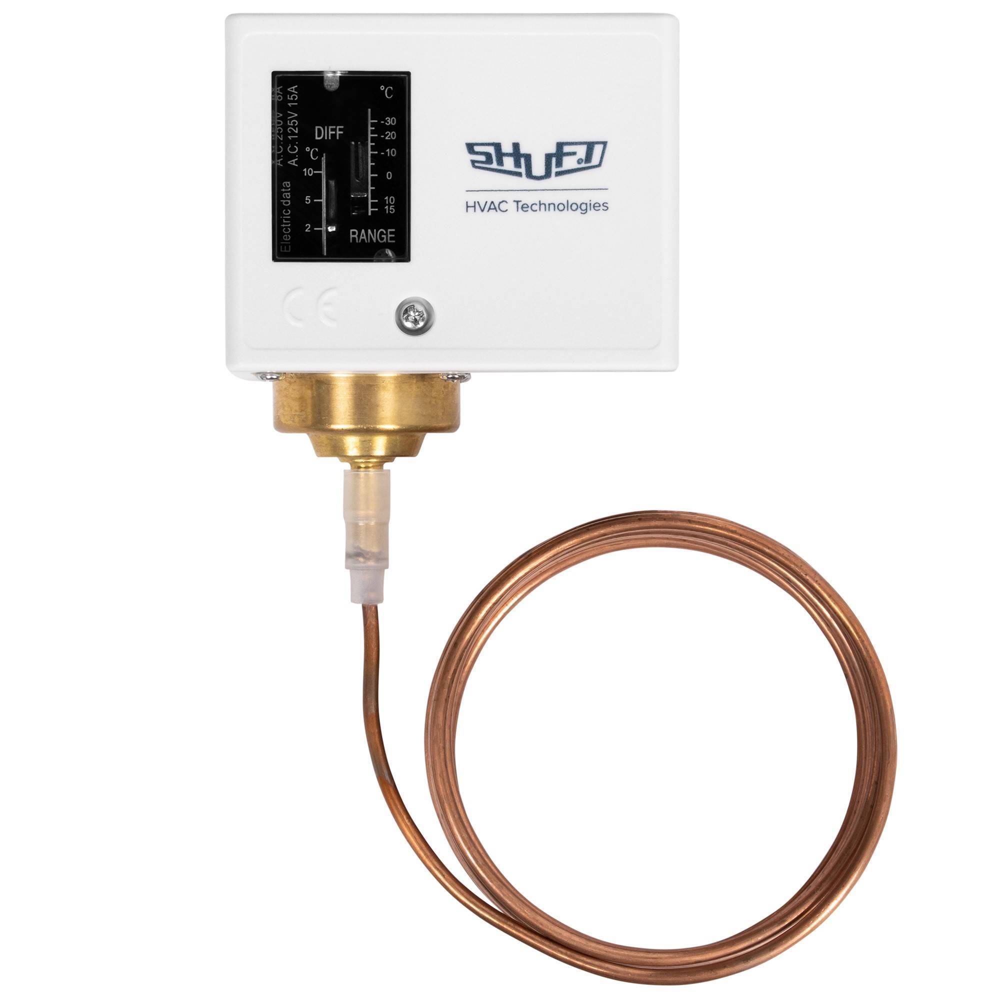 Реле температуры SHUFT TS-3 капиллярное 3 м TS-3