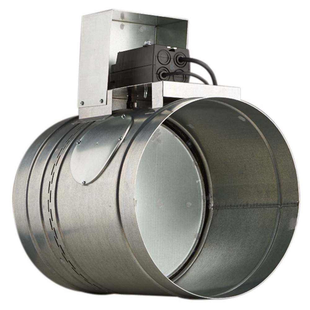 Клапан противопожарный SHUFT SHFDC-60-O d125 мм с электроприводом 230В SHFDC-60-O-d125-MB230-0-0-0-0