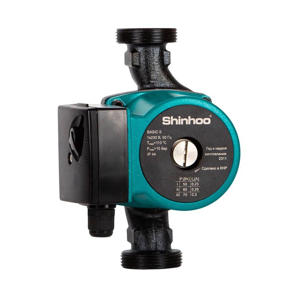 Насос циркуляционный Shinhoo BASIC S 15-6S 130 мм 71211012