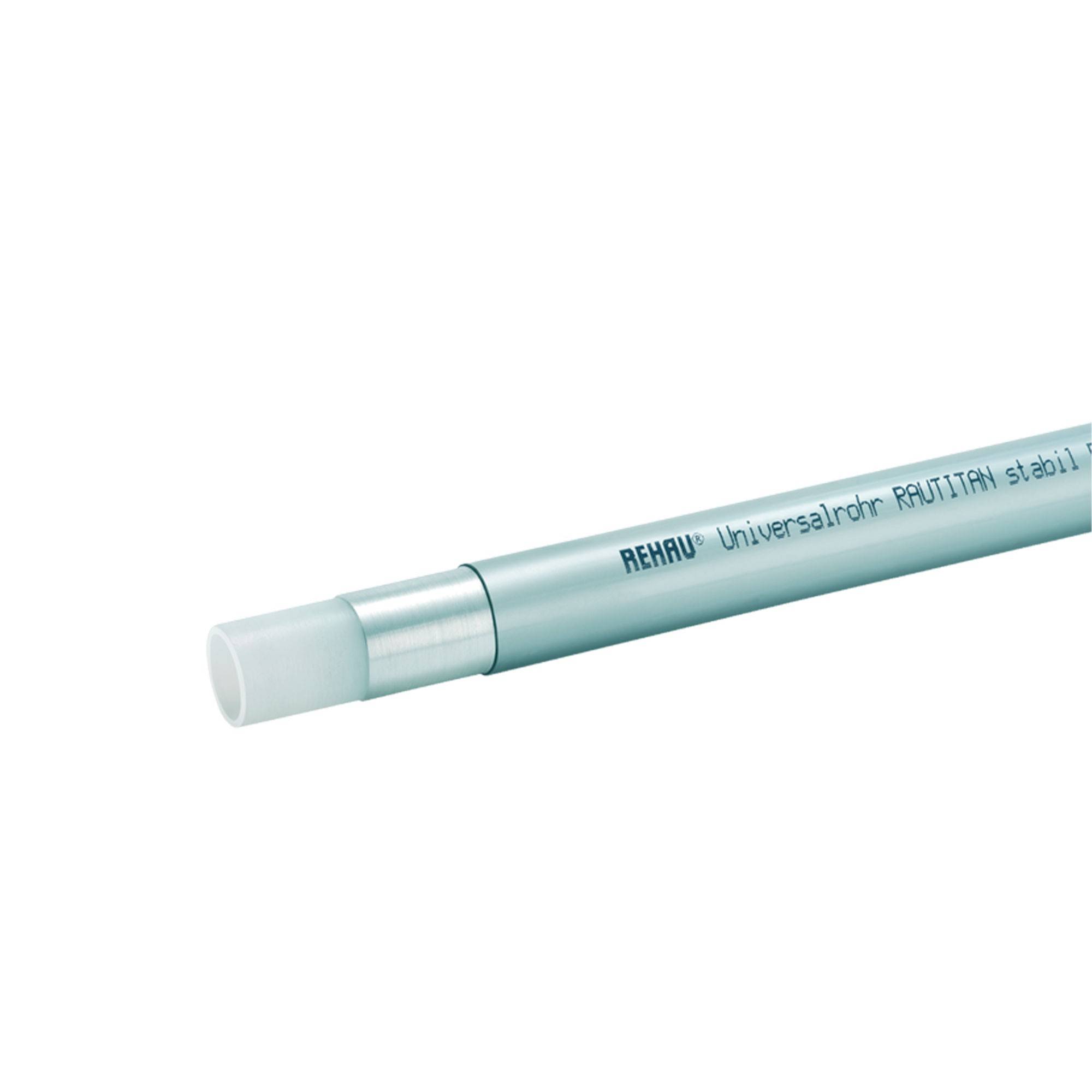 Труба универсальная REHAU RAUTITAN stabil 25х3,7 мм бухта 50 м 1522317