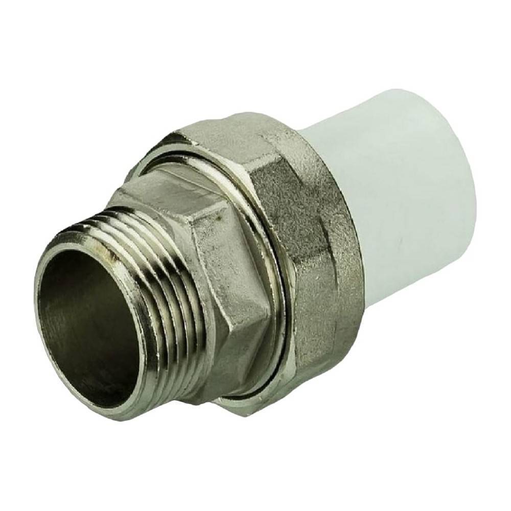 Муфта комбинированная РОСТерм PPR с разъемным раструбом 32 мм x 3/4 НР НС-1517169