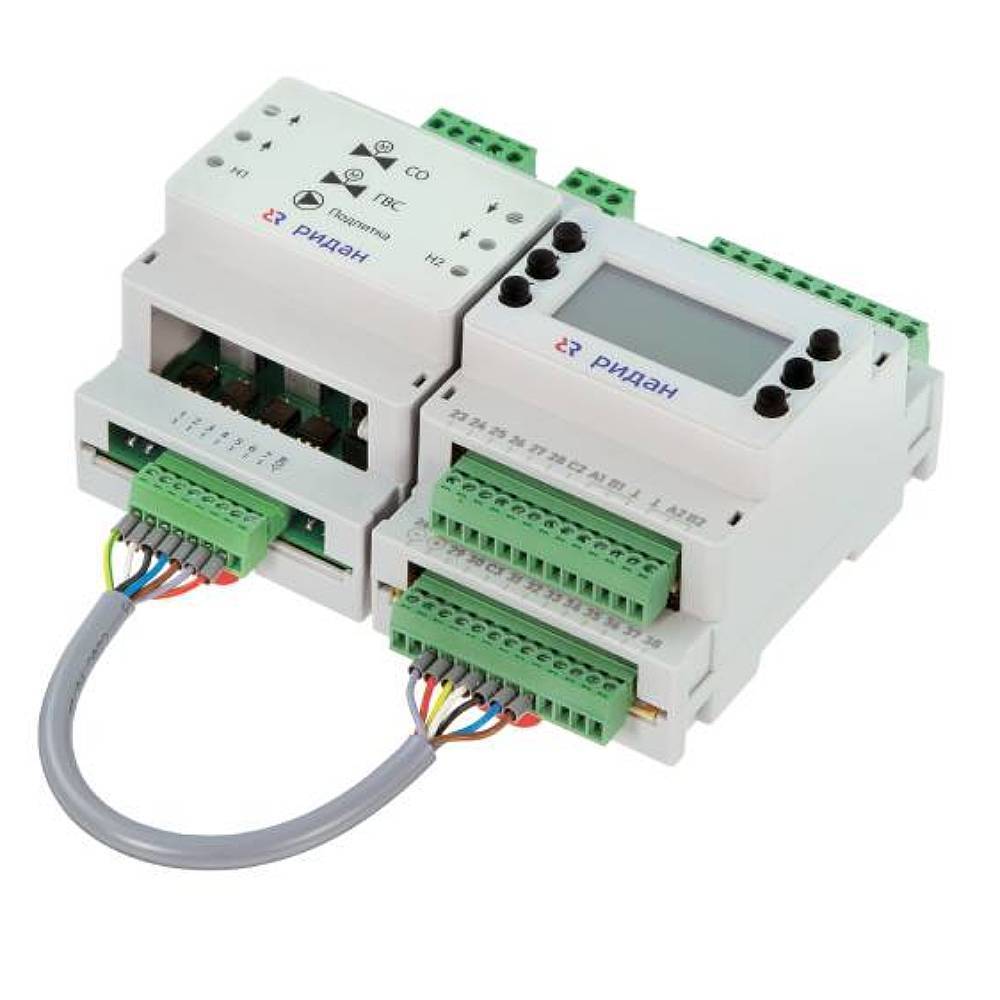 Контроллер конфигурируемый Ридан ECL-3R A368 24В DC 087H3801R