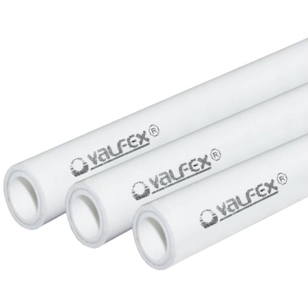 Труба полипропиленовая VALFEX PP-R армированная алюминием ALUMINIUM SDR 6 PN25 32 х 5,4 мм штанга 4 м 1520140