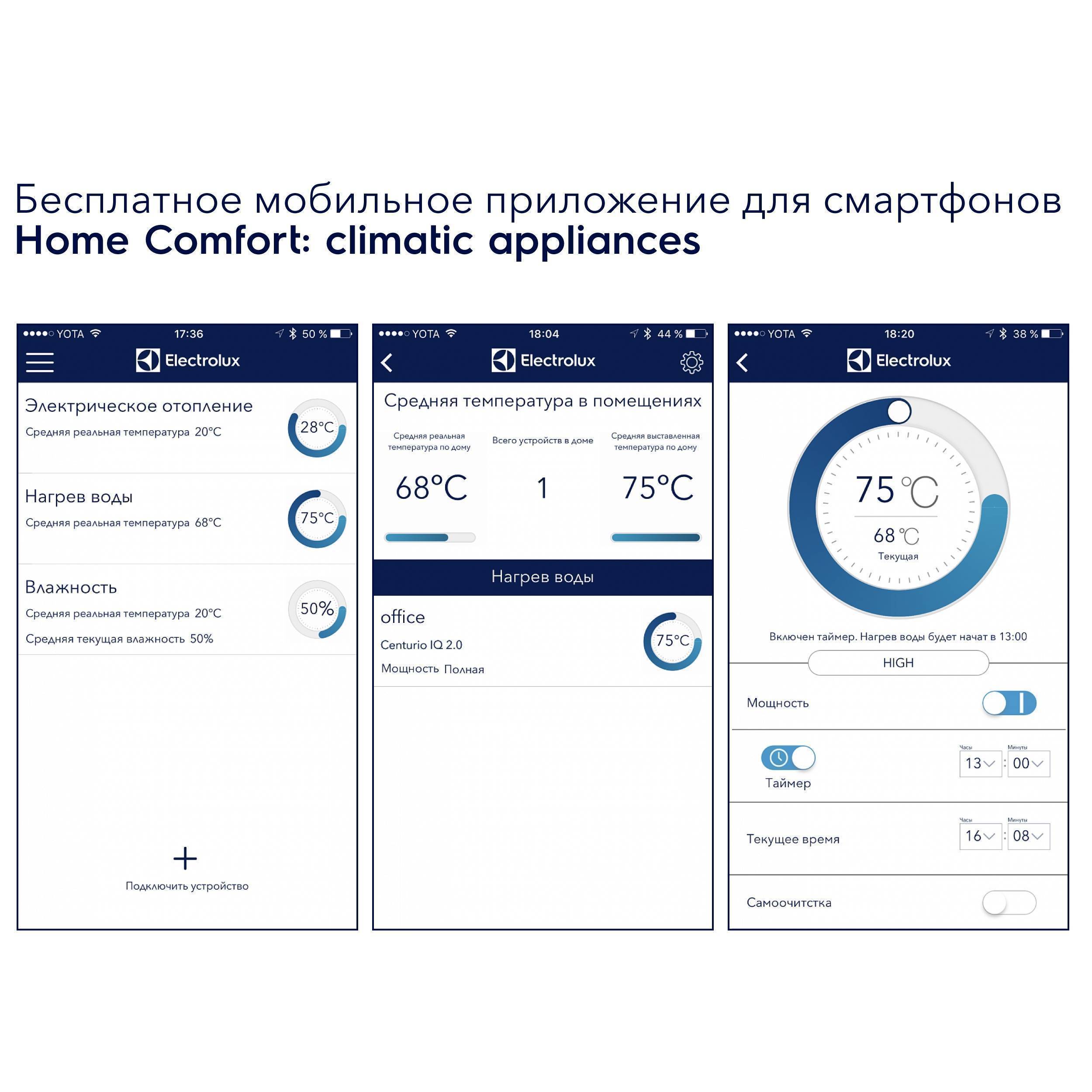 Модуль съемный управляющий Electrolux Smart Wi-Fi ECH/WF-01 НС-1102748