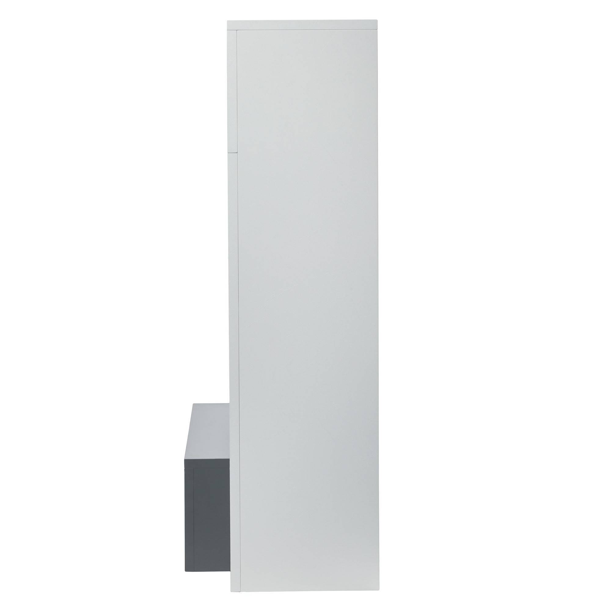 Портал для электрокамина Firelight Podio 30 серый НС-1586034