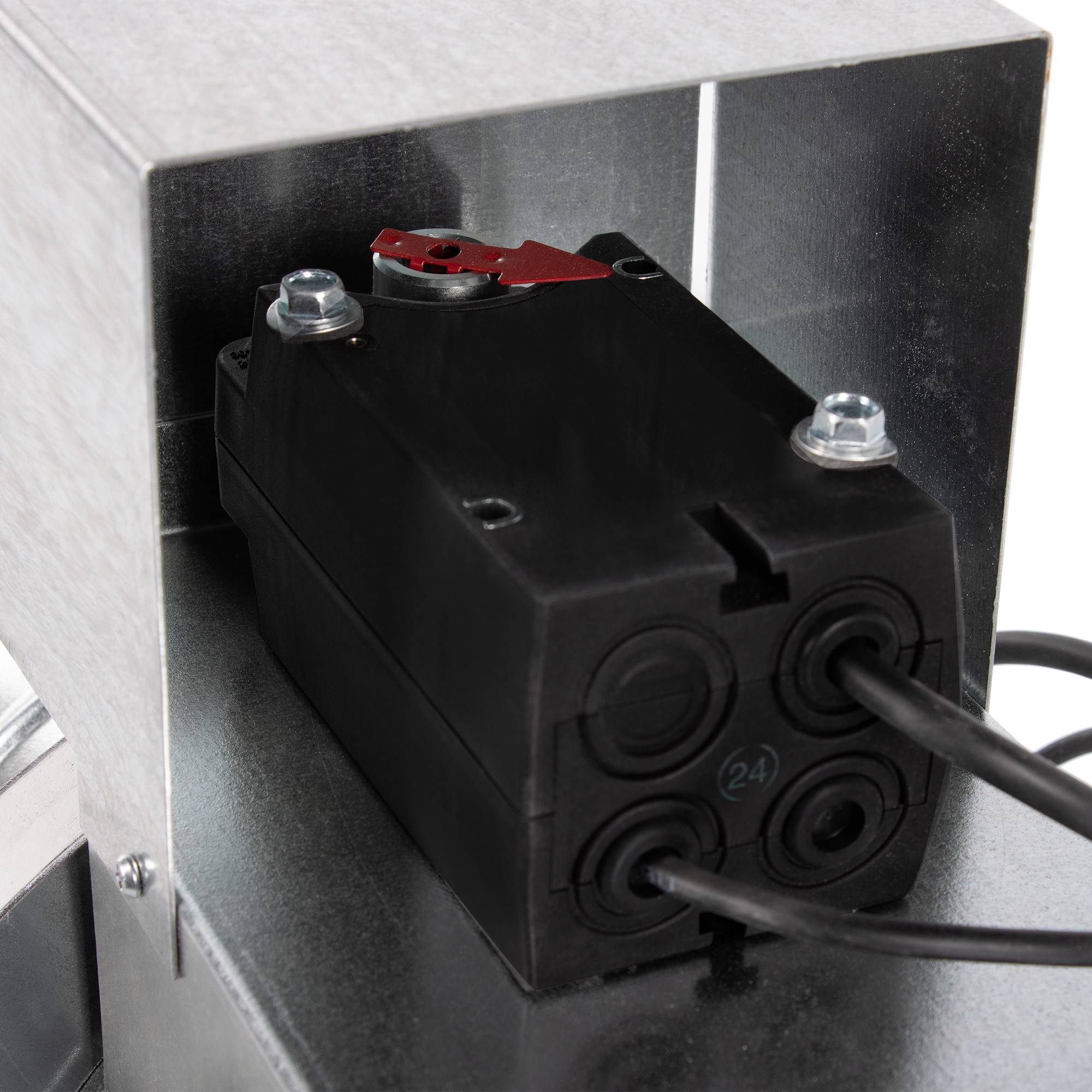 Клапан противопожарный SHUFT SHFDO-90-O d100 мм фланцевый 230 В SHFDO-90-O-d100-MB230-F-0-Kl-0