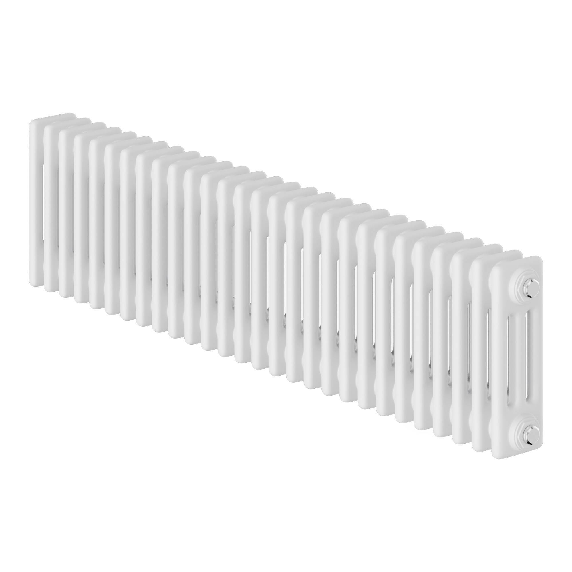 Радиатор трубчатый Royal Thermo Insignia C3030 28 секций боковое подключение RAL 9016 НС-1631227