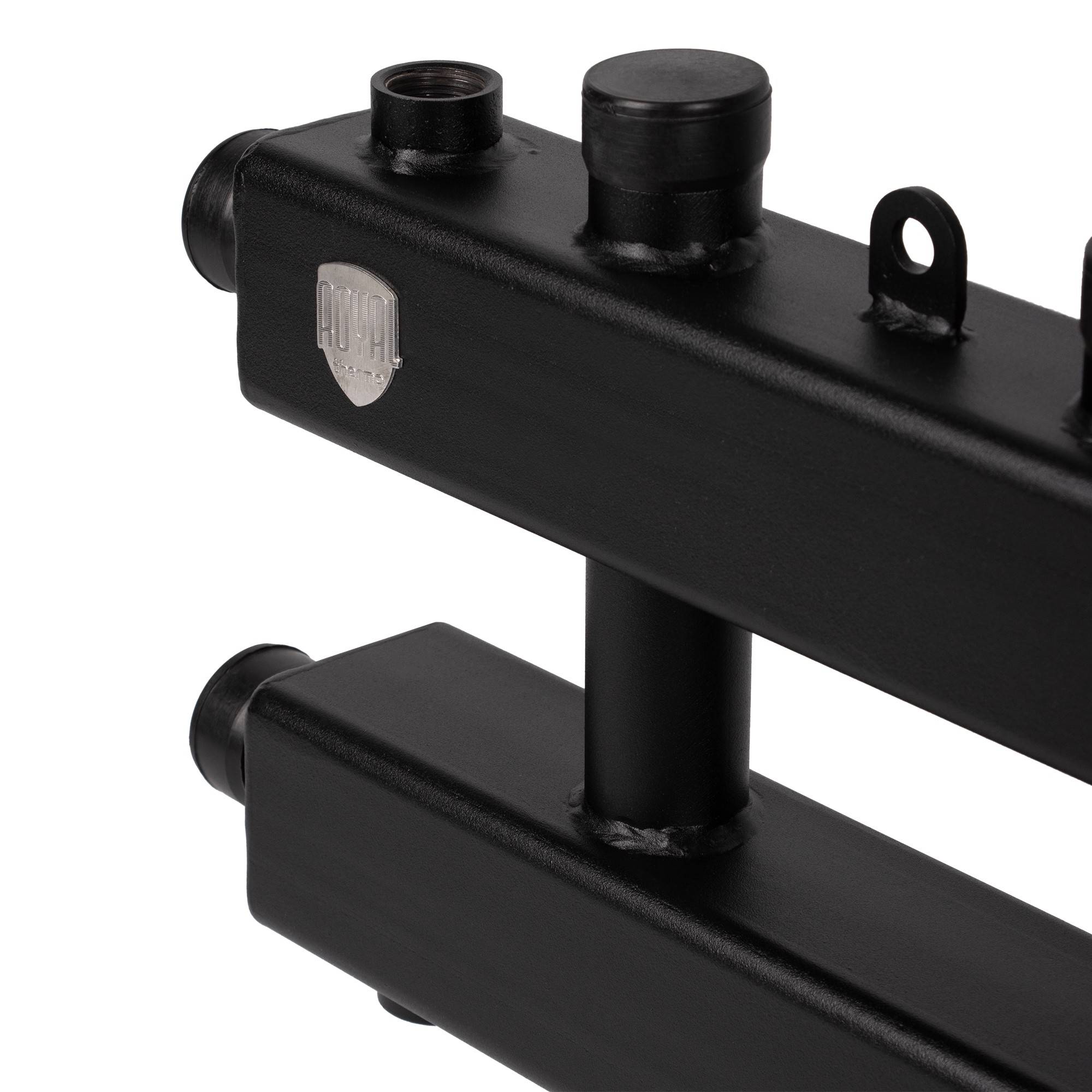 Коллектор распределительный Royal Thermo 4 контура (3 вверх, 1 вбок) RTE 50.125.03