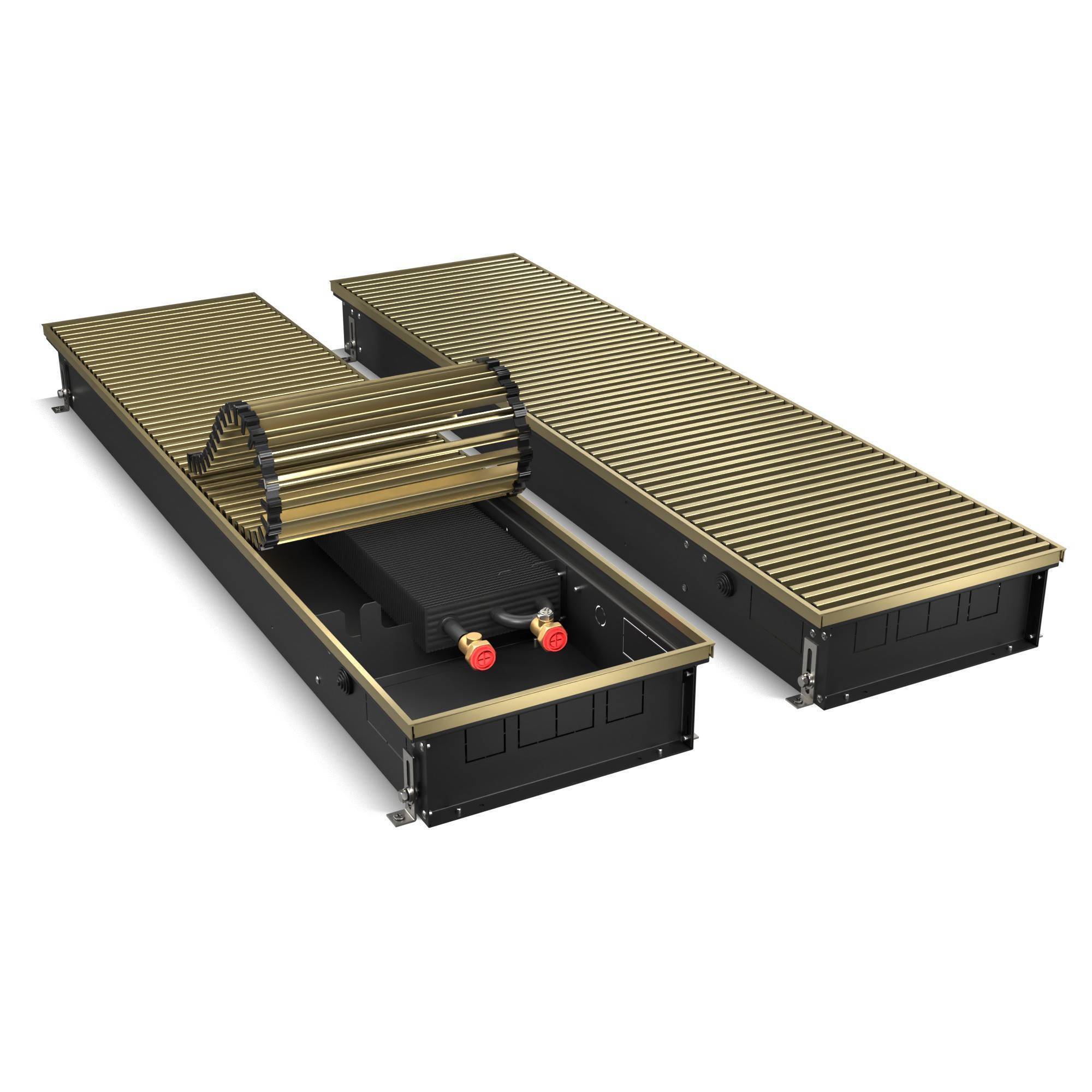 Конвектор внутрипольный Royal Thermo ATRIUM 110x300x1900 мм DG-U-LB НС-1558359