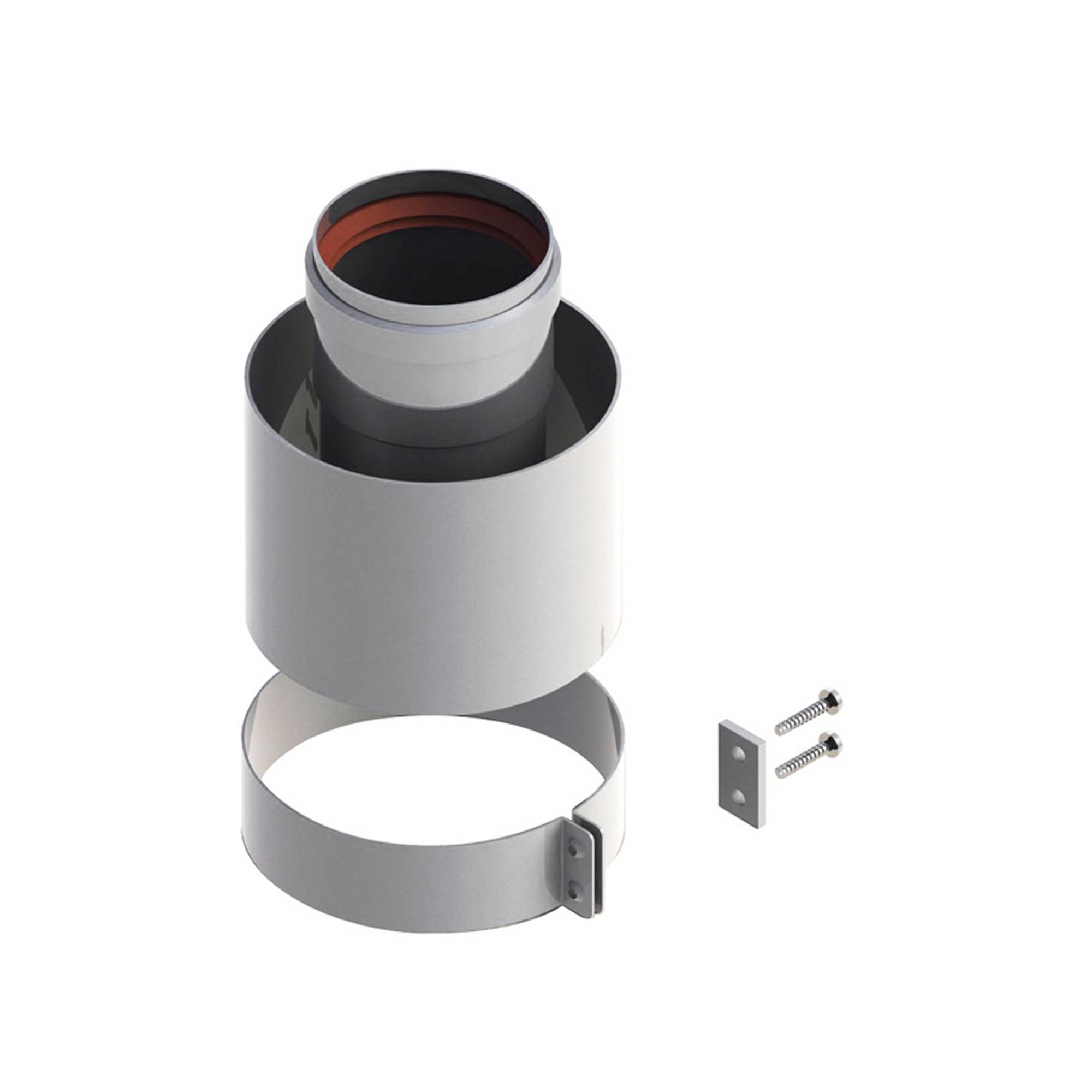 Адаптер коаксиальный вертикальный Royal Thermo 60/100 мм RTF03.007