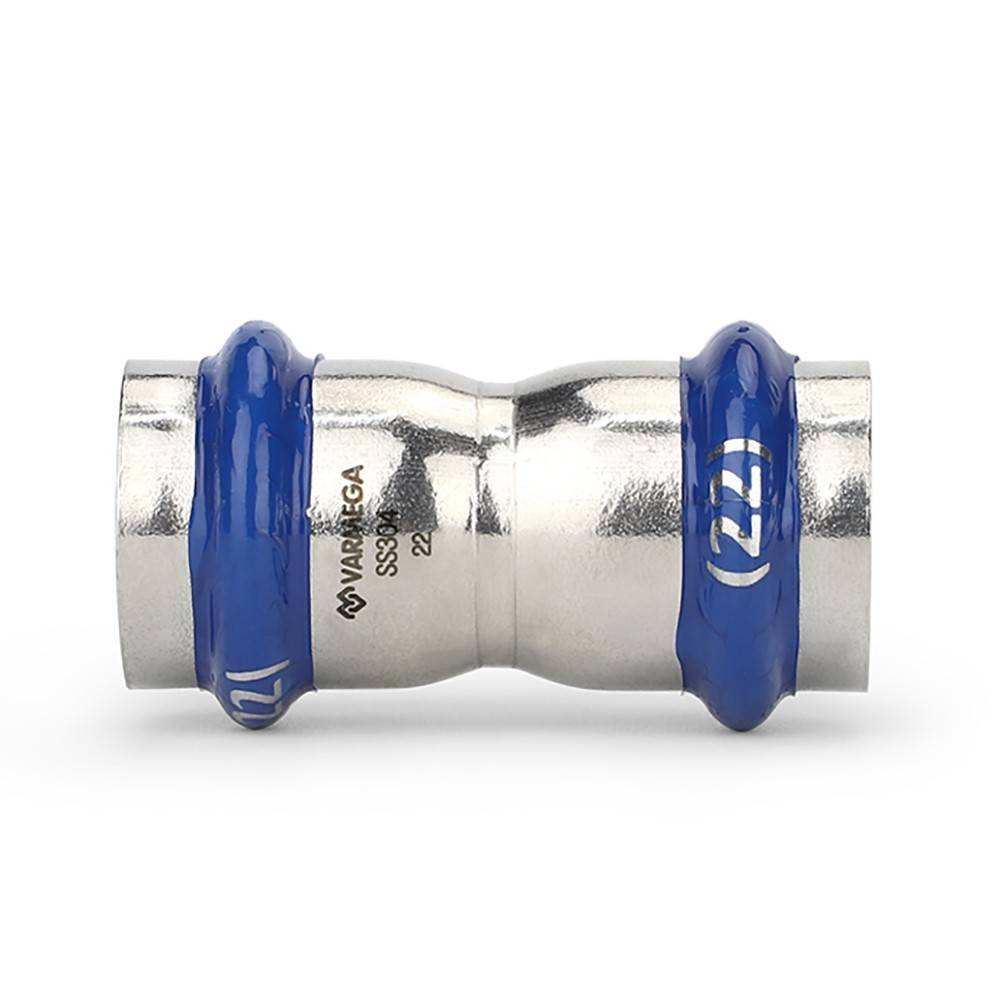 Муфта двухраструбная VARMEGA Inox Press 28 мм V101104