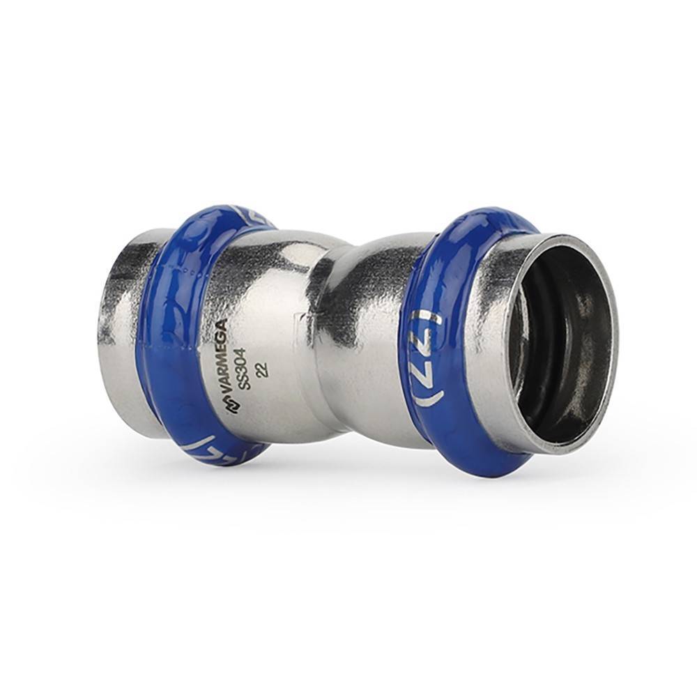 Муфта двухраструбная VARMEGA Inox Press 28 мм V101104