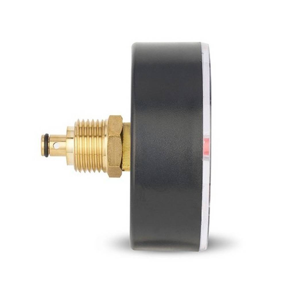 Термоманометр аксиальный Varmega 80 мм 6 бар 1/2 с отсекающим клапаном VMMT06-800604