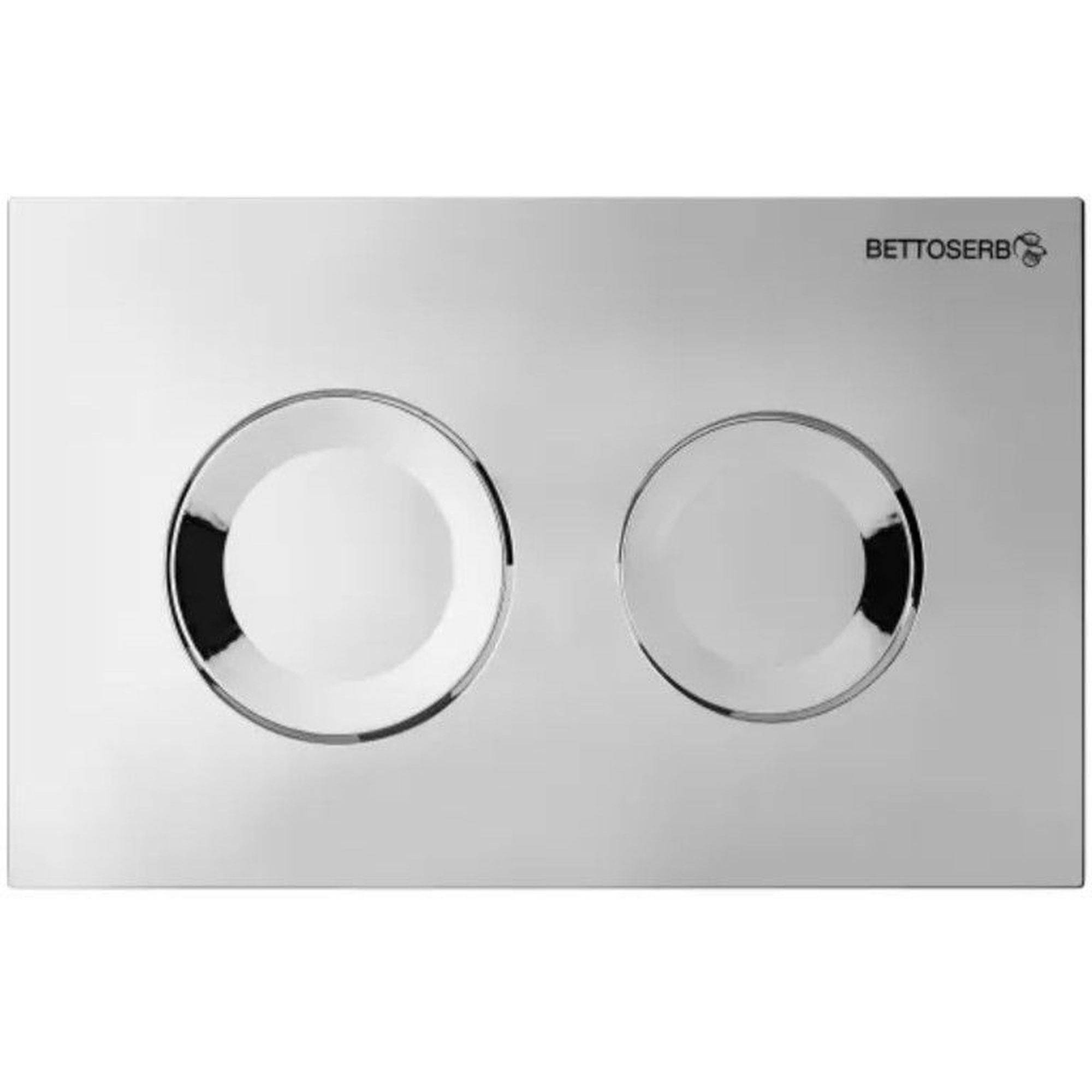 Комплект инсталляции BETTOSERB SAVA FIX SLIM с кнопкой COOL хром глянец SET40006469