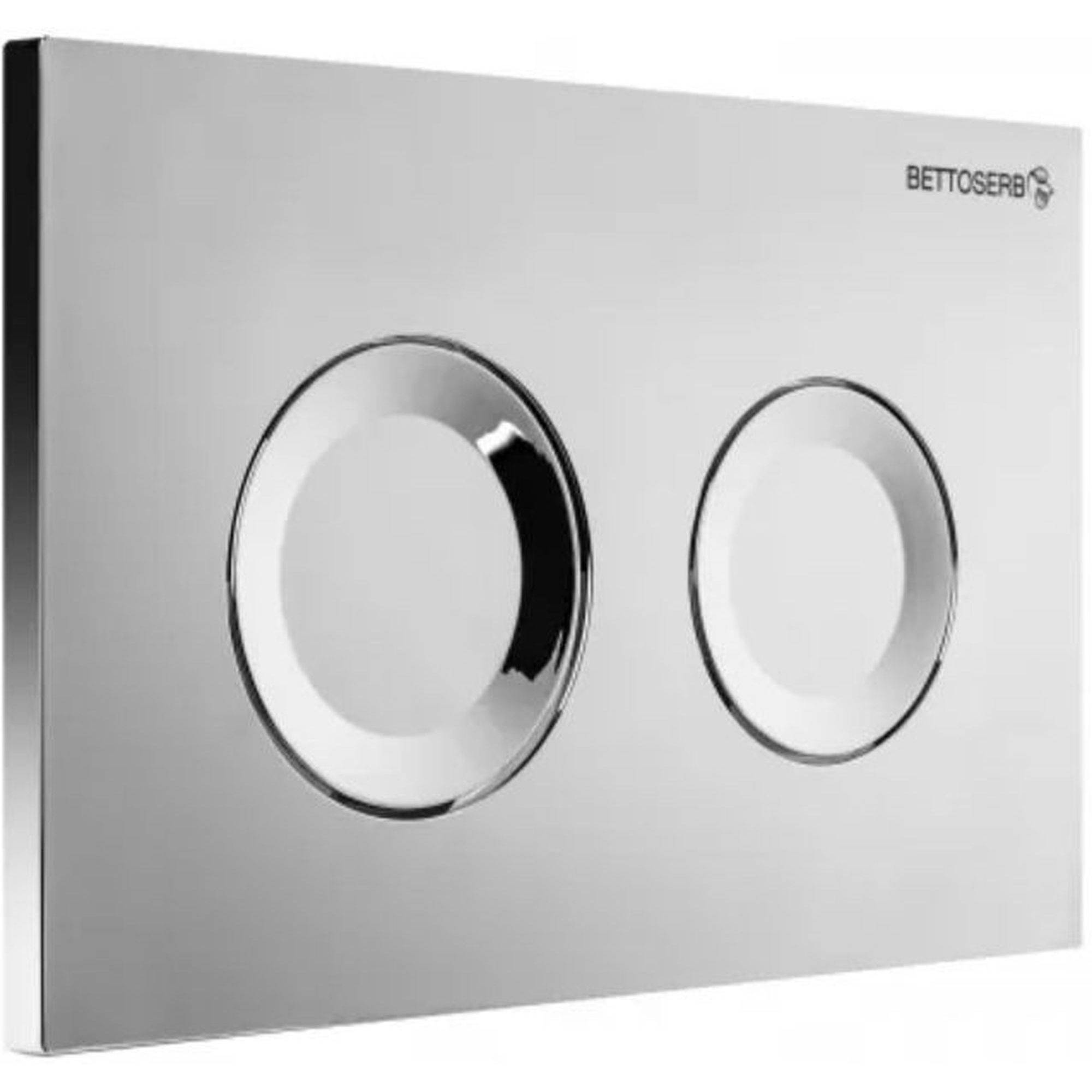 Комплект инсталляции BETTOSERB SAVA FIX SLIM с кнопкой COOL хром глянец SET40006469