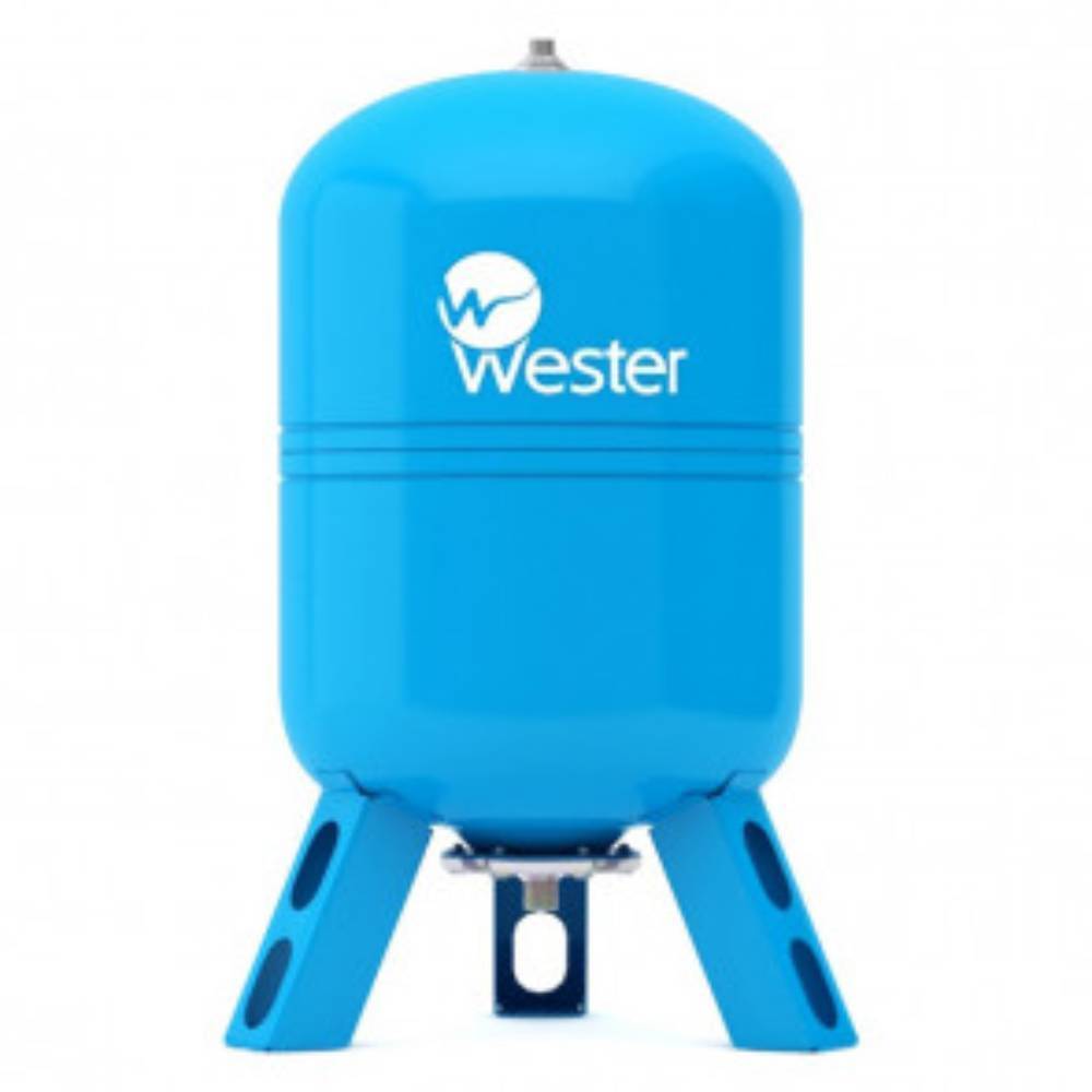 Гидроаккумулятор Wester Premium WAV 150 л 10 бар вертикальный фланец из нержавеющей стали WAV150P