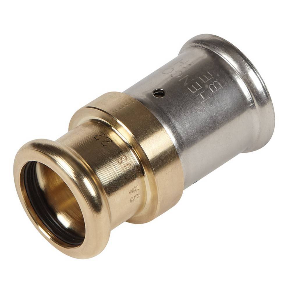 Адаптер HENCO пресс латунный на пресс медь 26x22 мм 36P-2622