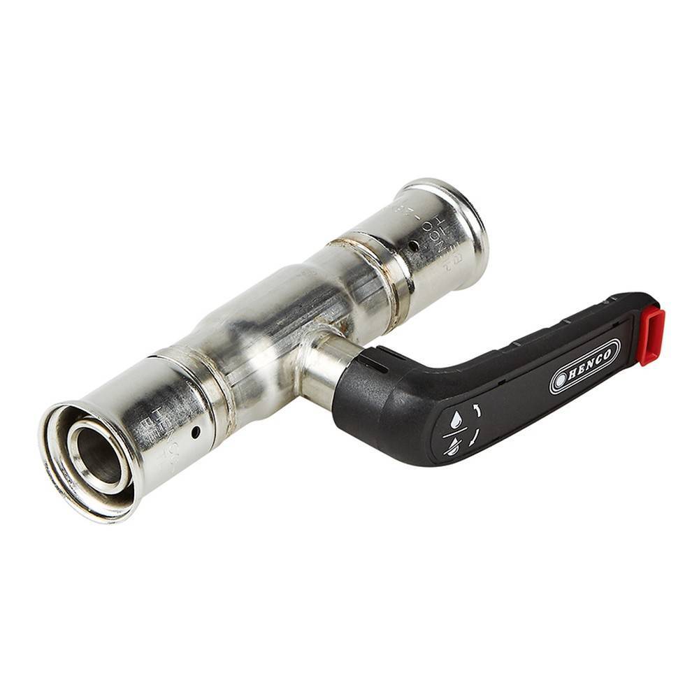 Кран шаровой Henco из нержавеющей стали пресс-пресс 26x26 17-2626