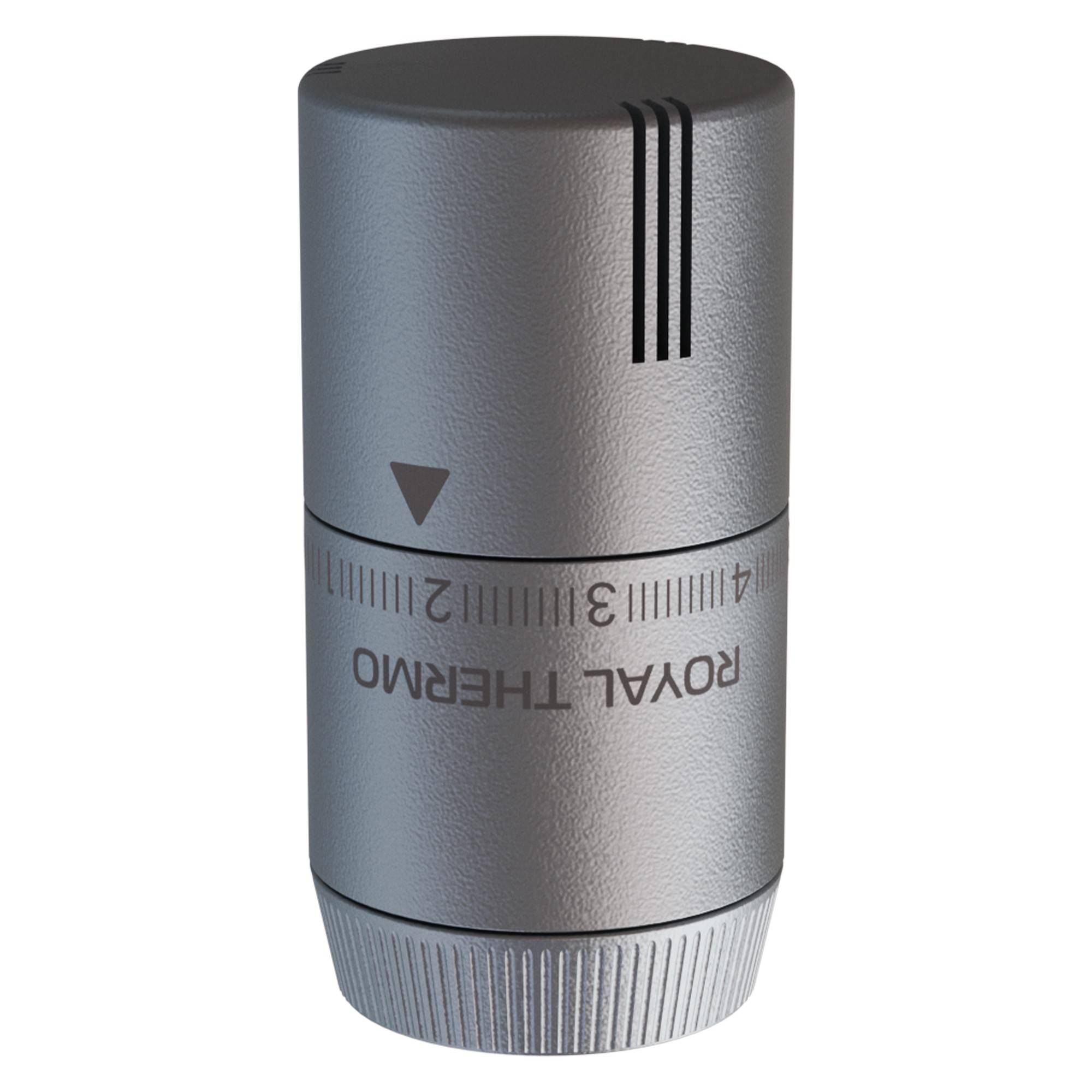 Термоголовка жидкостная Royal Thermo Design M30x1.5 серебристый НС-1697874