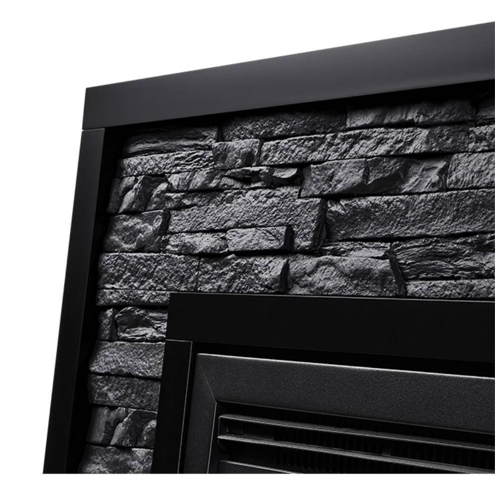 Каминокомплект Electrolux EFP/P-3020LS с порталом Loft 30 камень черный черная эмаль 1249721