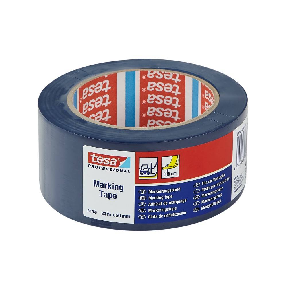 Лента изоляционная HENCO 50 мм х 33 м синяя 1646956