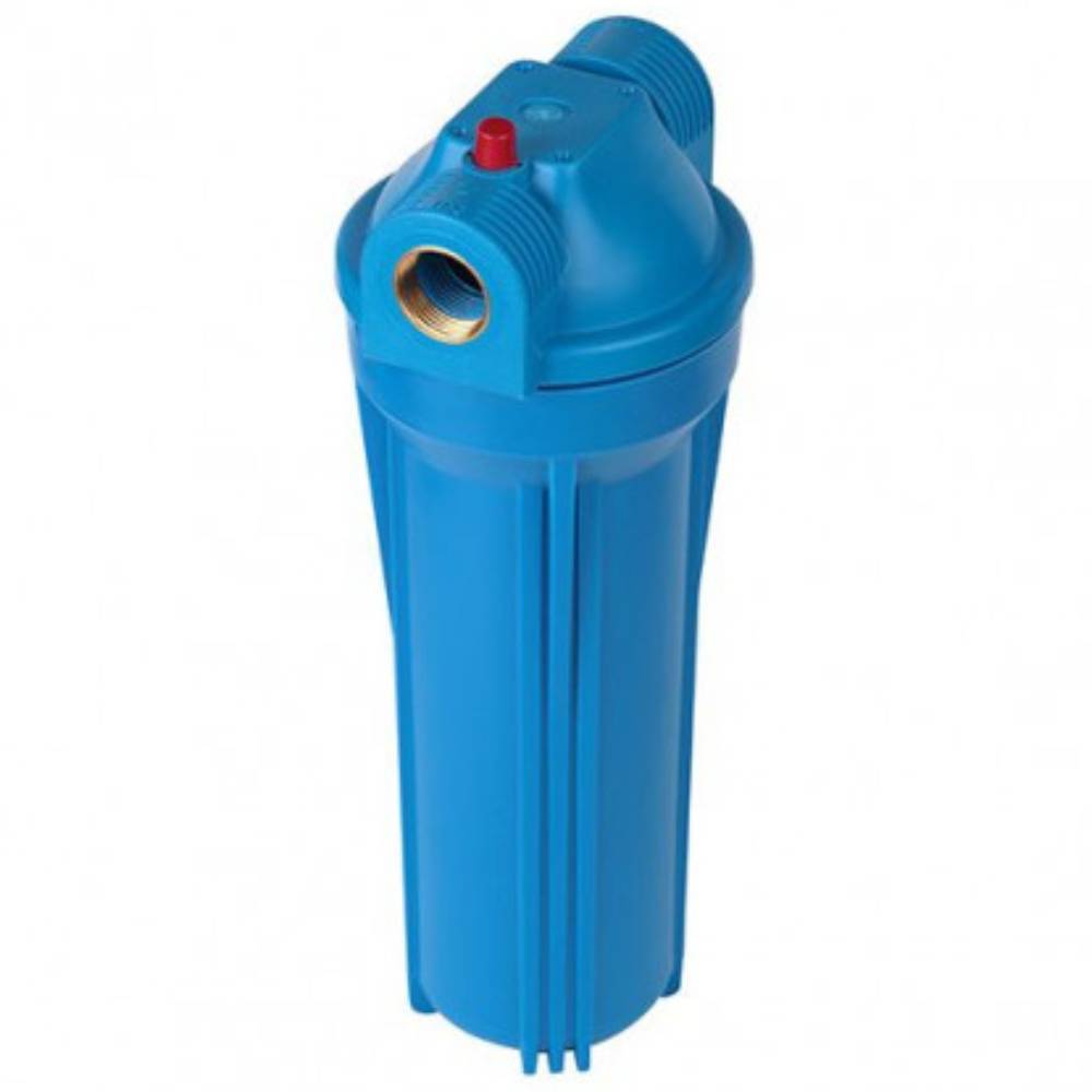 Фильтр магистральный Акватек 10 1/2 дюйма для холодной воды синий корпус без картриджа 0-25-2812