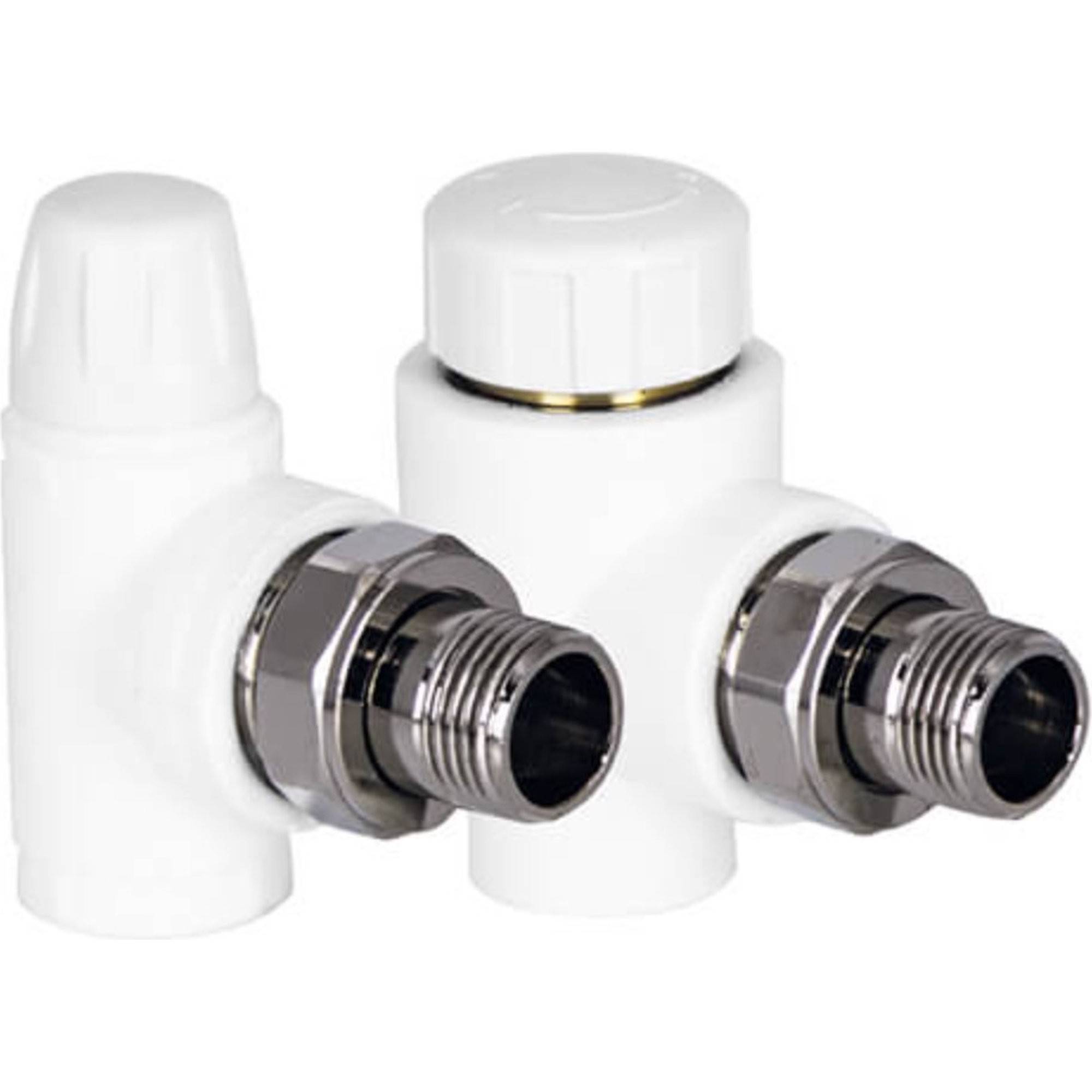 Комплект угловой TEBO PP-R №7-8 25x3/4 белый 030061132