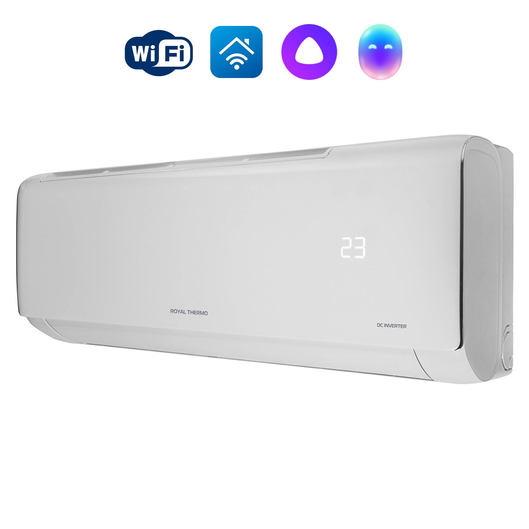 Сплит-система инверторная Royal Thermo Milano DC RTMI-12HN1 комплект НС-1598313