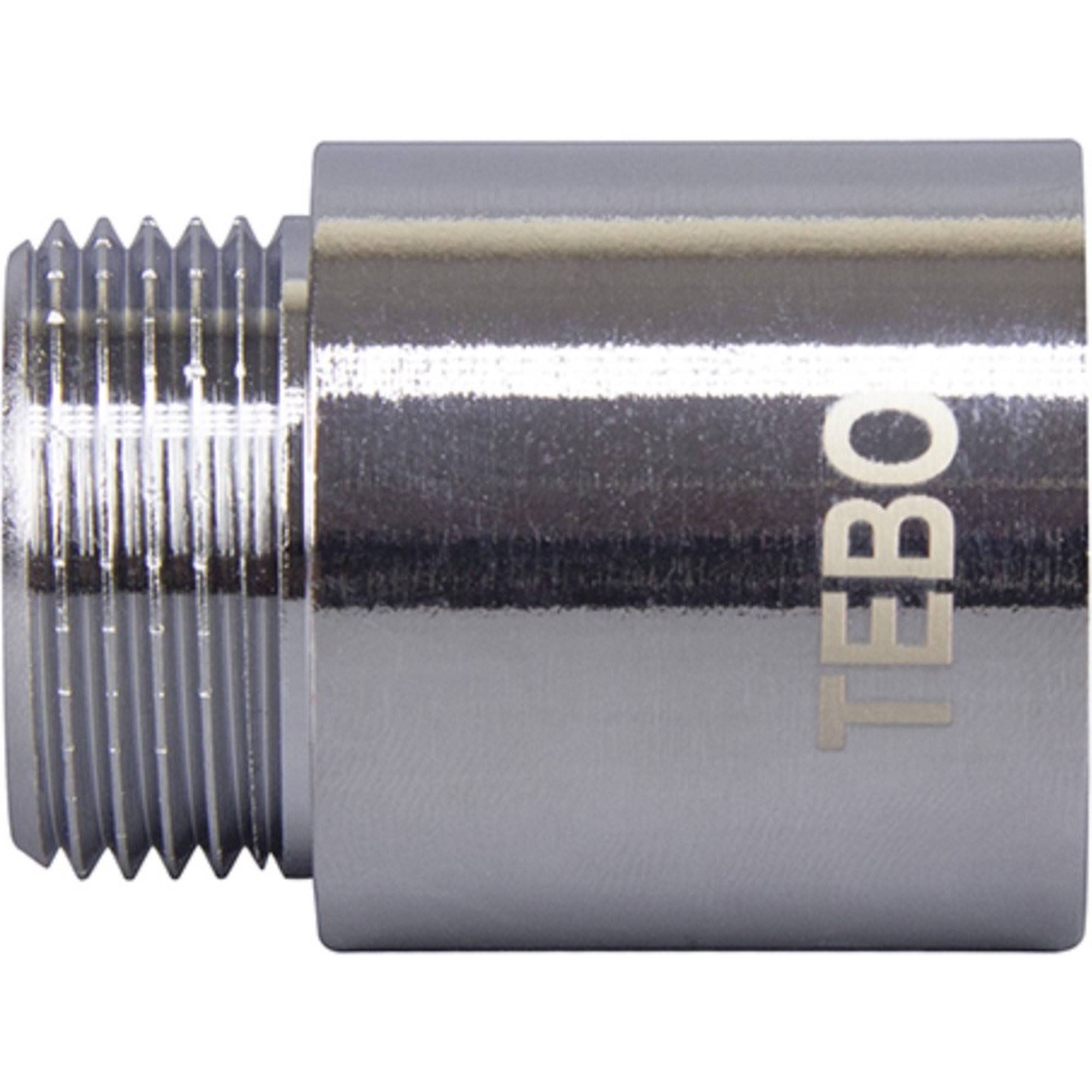 Удлинитель латунный TEBO 3/4 50 мм хромированный ВР/НР 1713409