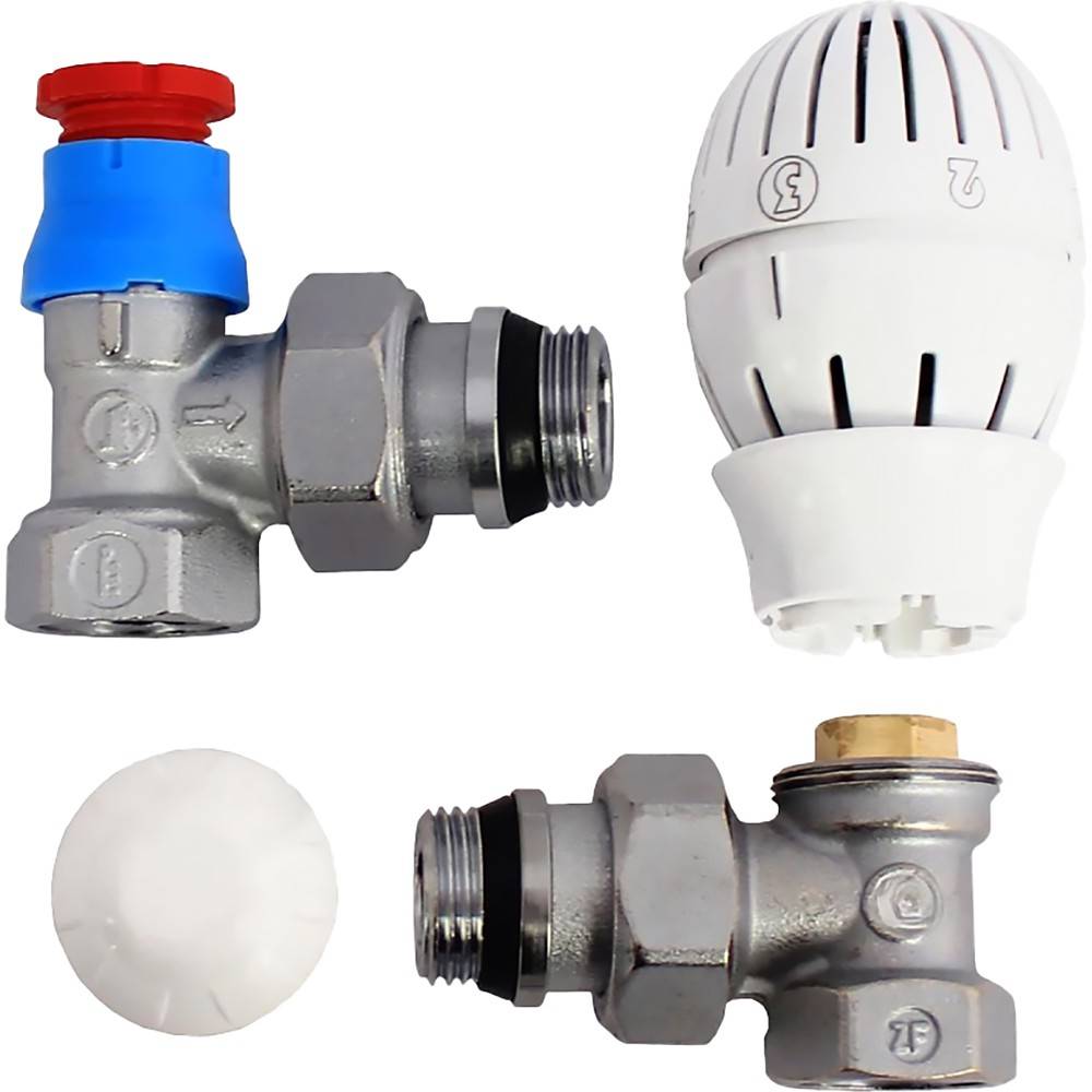 Комплект термостатический Giacomini R470F угловой 1/2 R470FX003