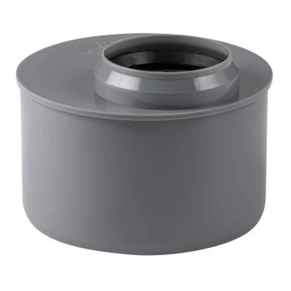 Редукция канализационная RTP 110/50 мм короткая серая НС-1351026