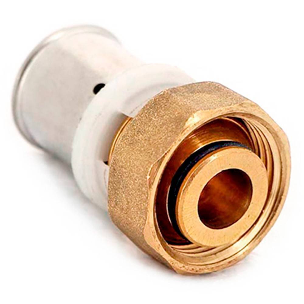 Муфта Uni-Fitt пресс 20 мм х 3/4 дюйма Евроконус EK с накидной гайкой 1513207