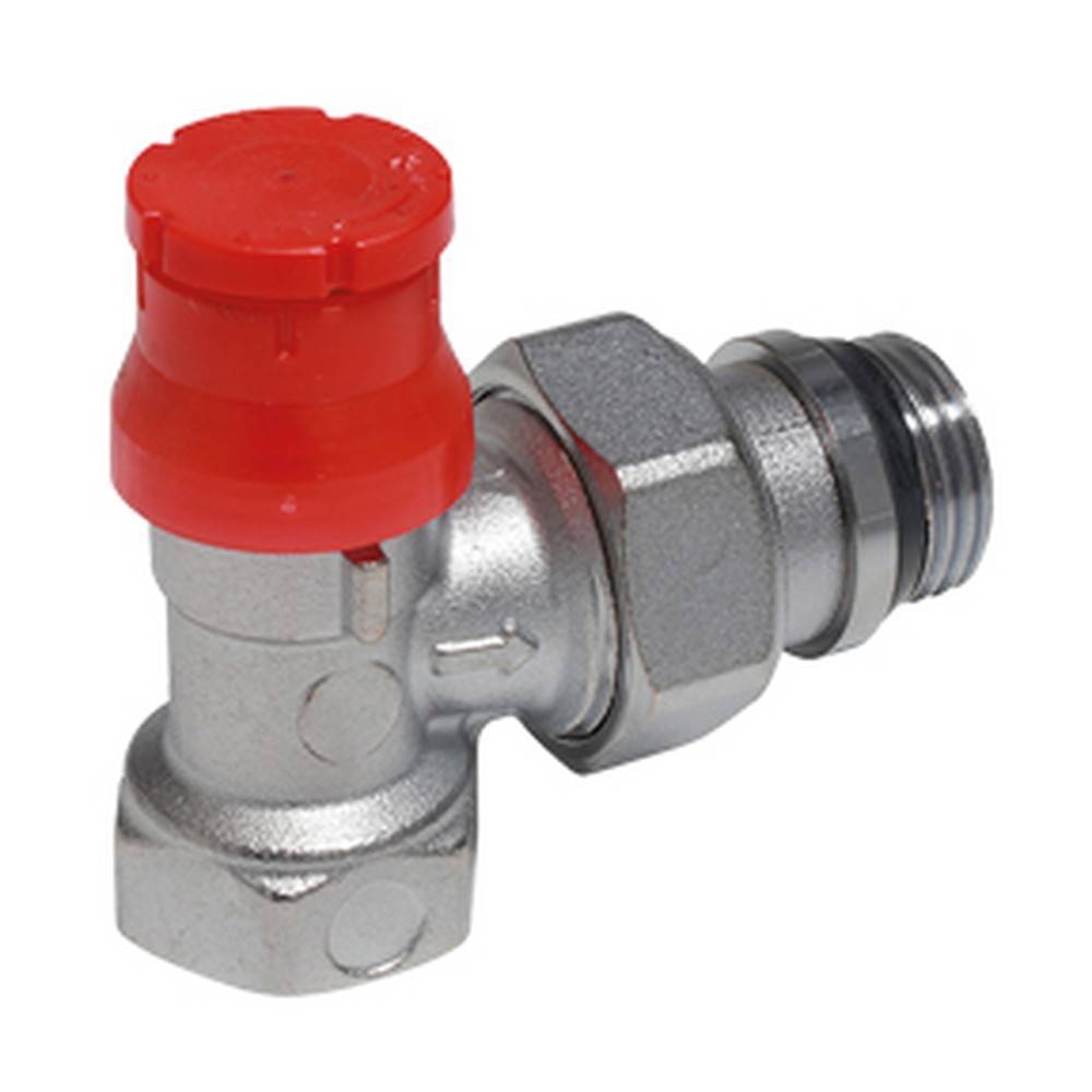 Клапан термостатический угловой Giacomini с преднастройкой 1/2 R401PX233